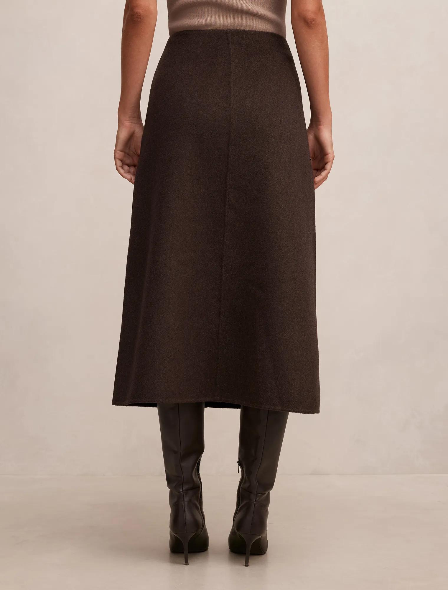 Amara Felled Midi Skirt