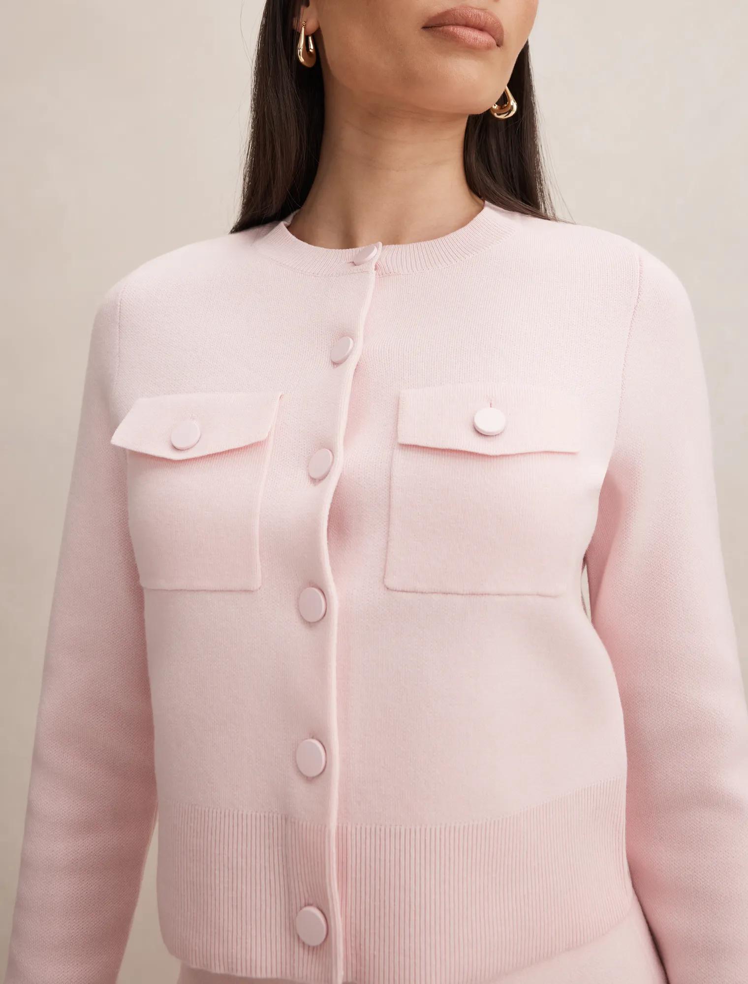 Aria Pocket Detail Cardigan