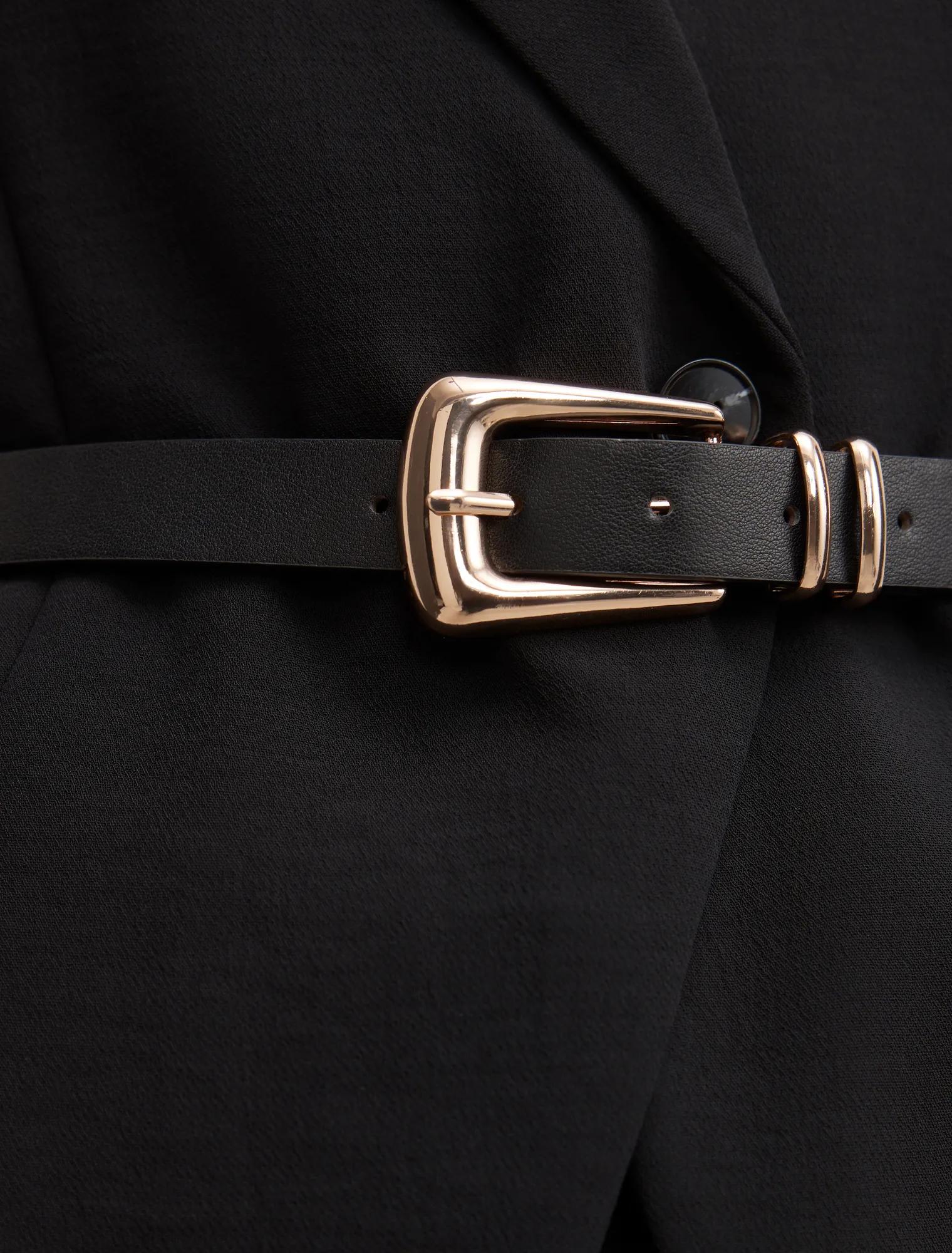 Ayla Tailored Belted Jumpsuit