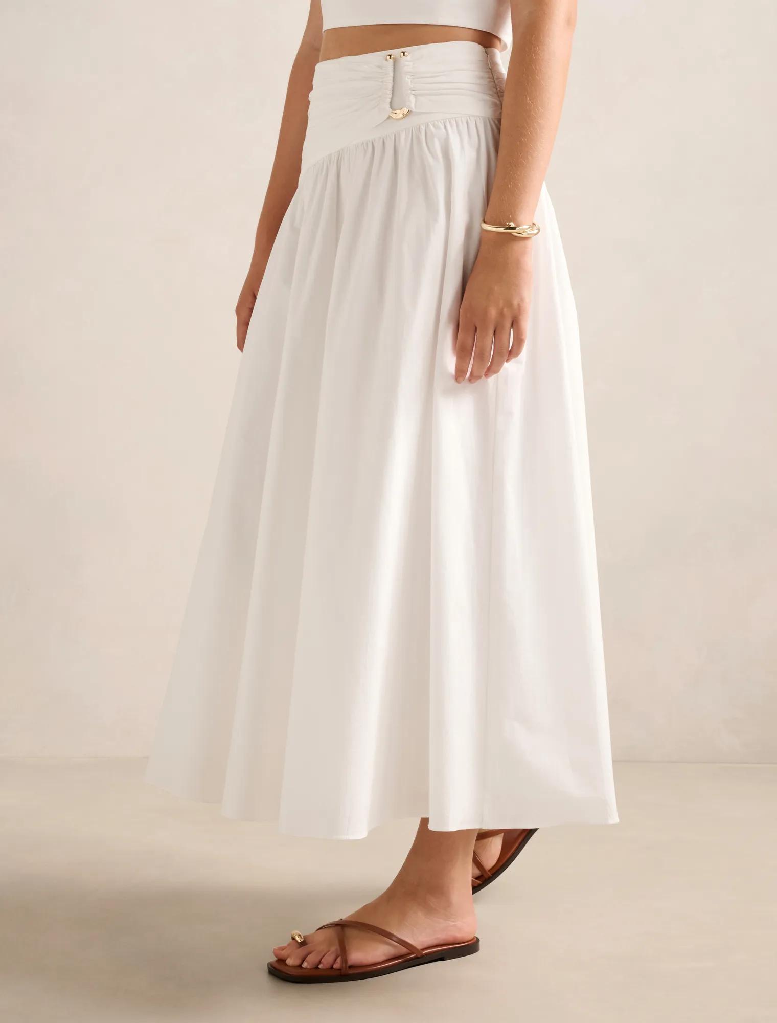 Dottie Hardware Maxi Skirt