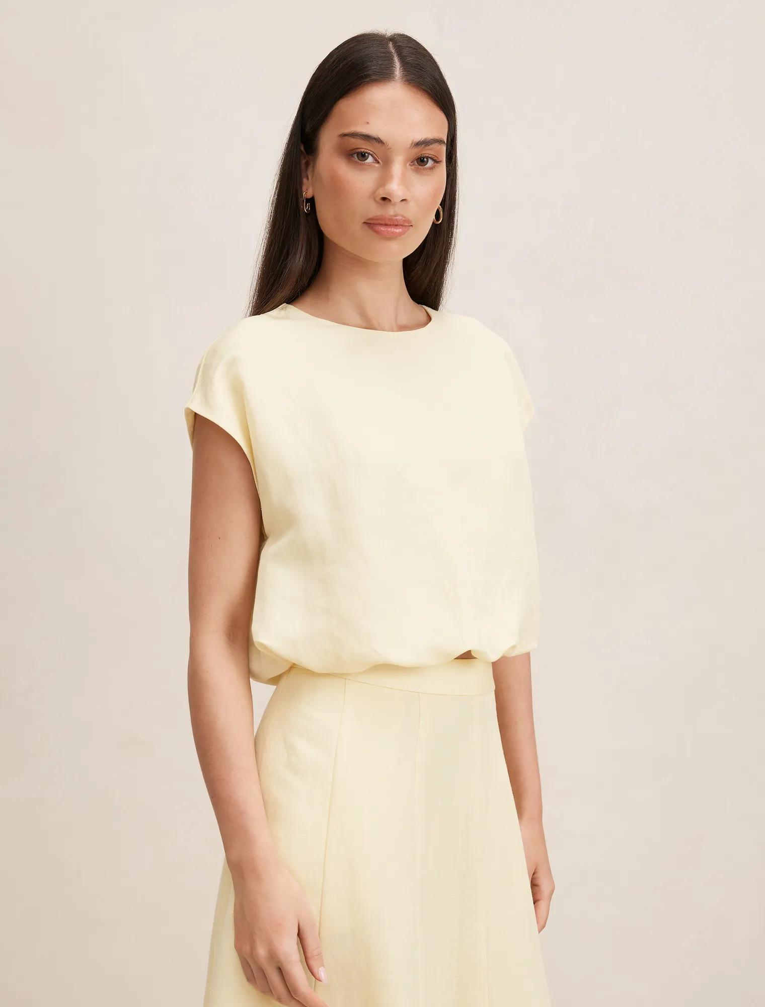 Georgina Bubble Hem Top