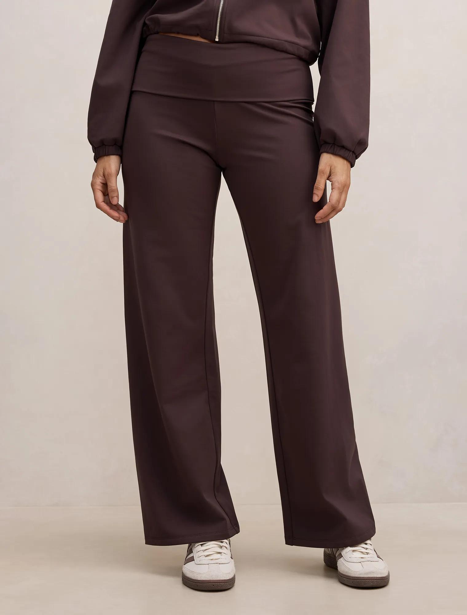 Wren Fold Waist Wide Leg Pant