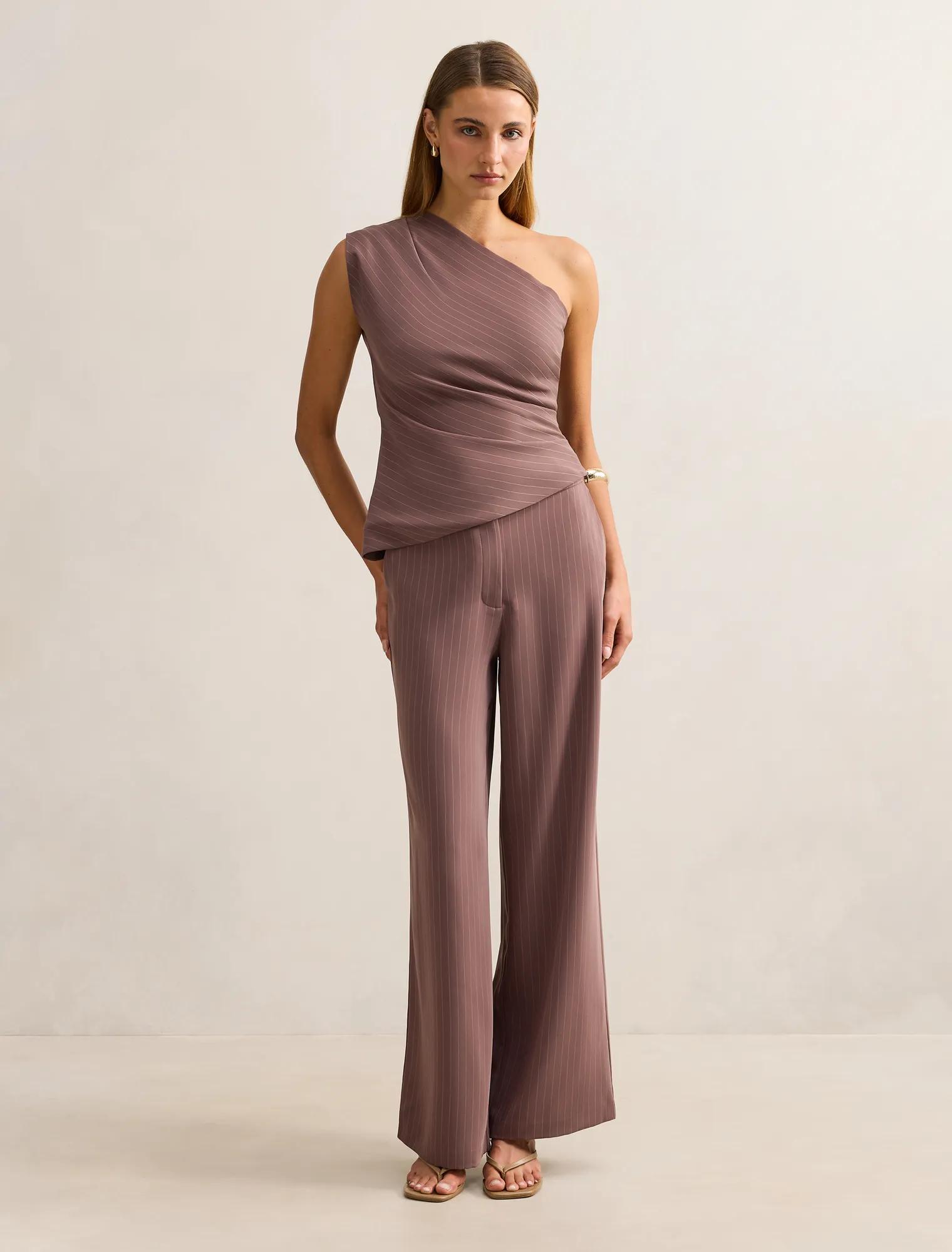 Willow Asymmetrical Tuck Top