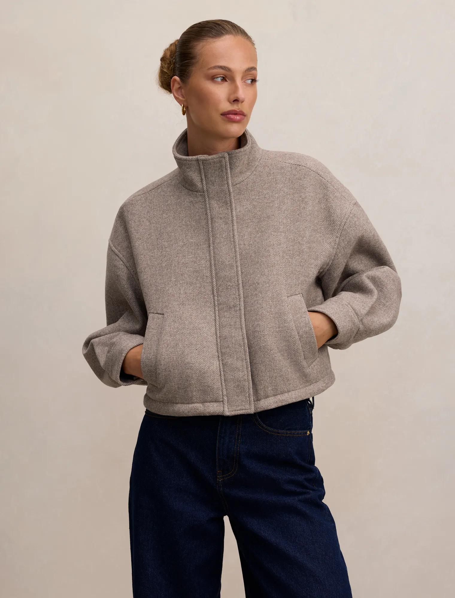 Kira Funnel Neck Jacket