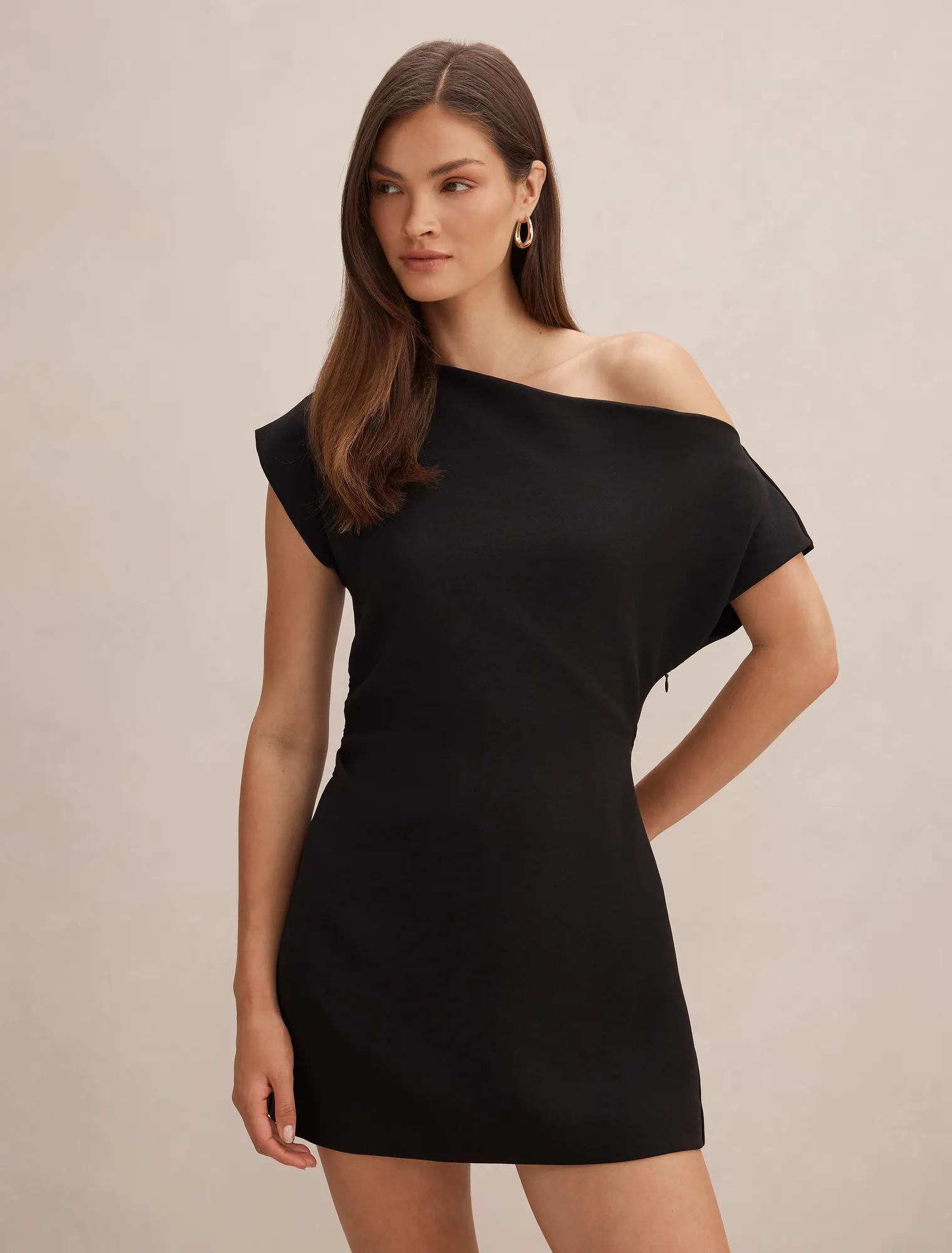 mini formal dresses australia PERLA Flared Mini Dress