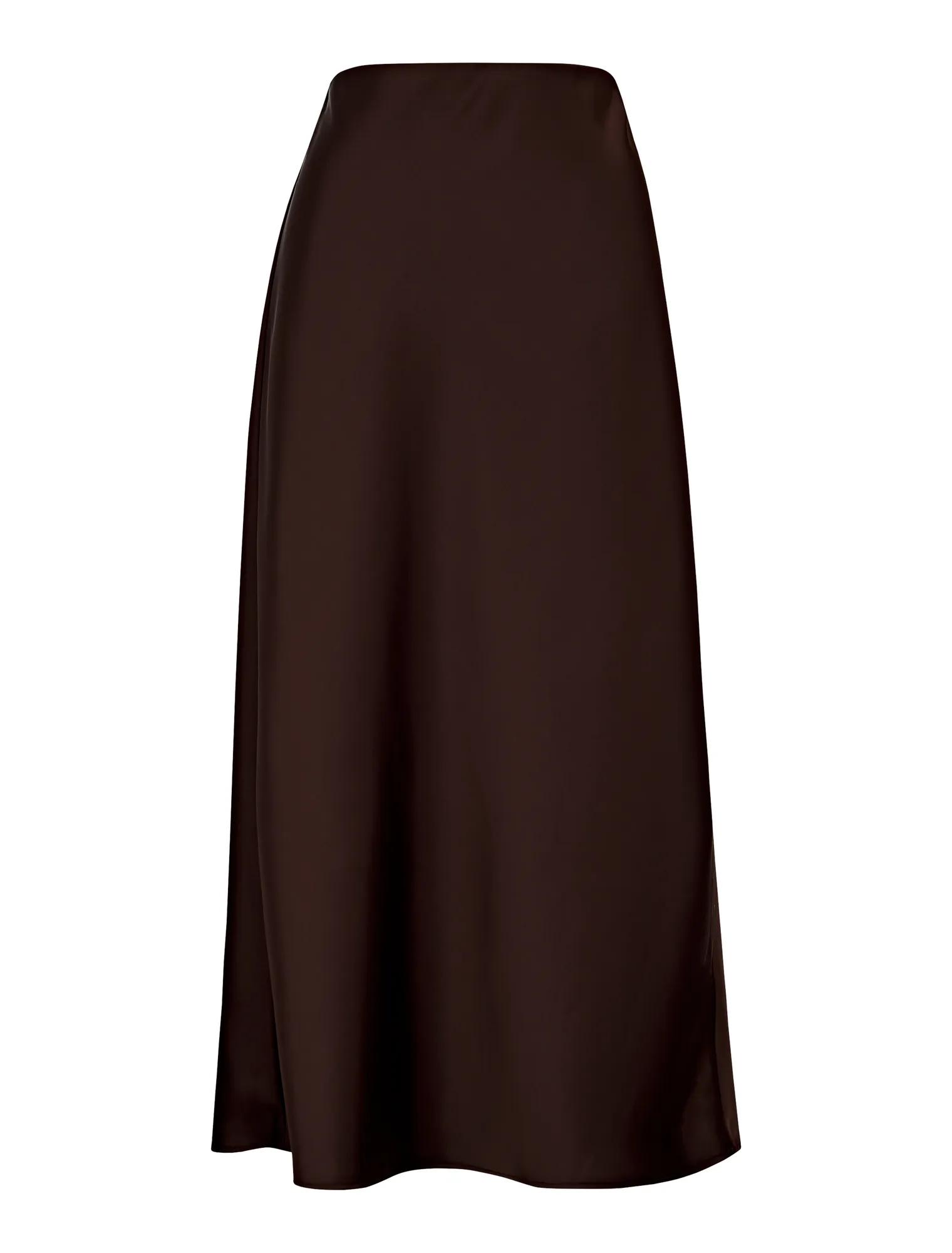 Sally Satin Slip Skirt