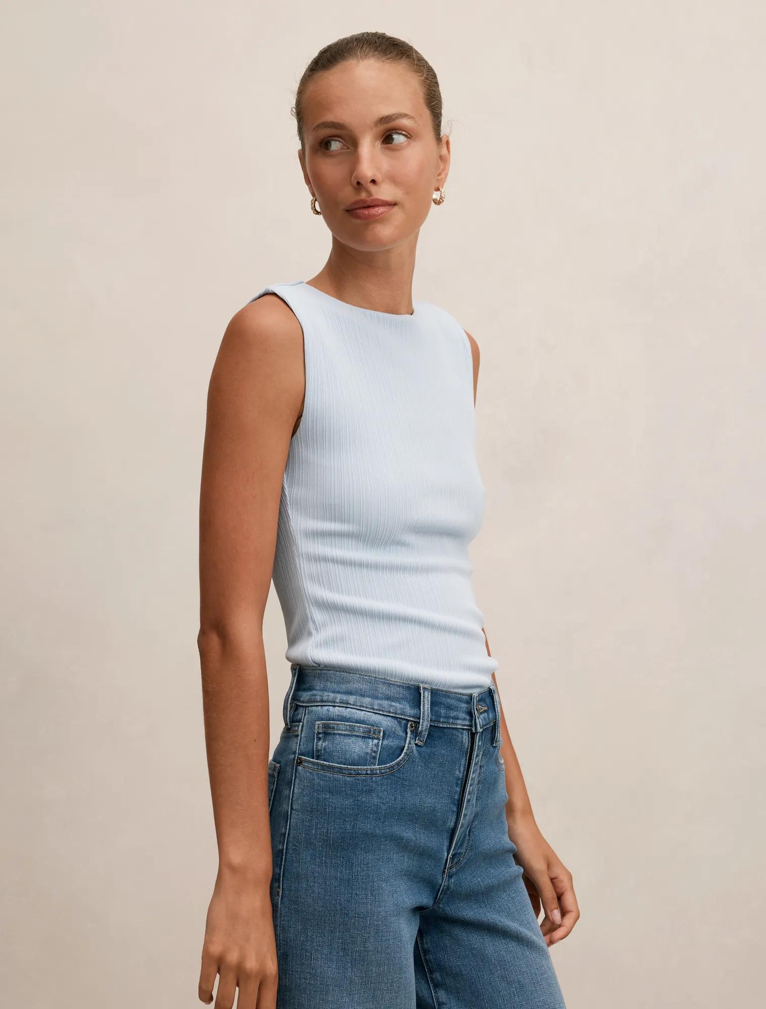 Frankie Boat Neck Tank Top