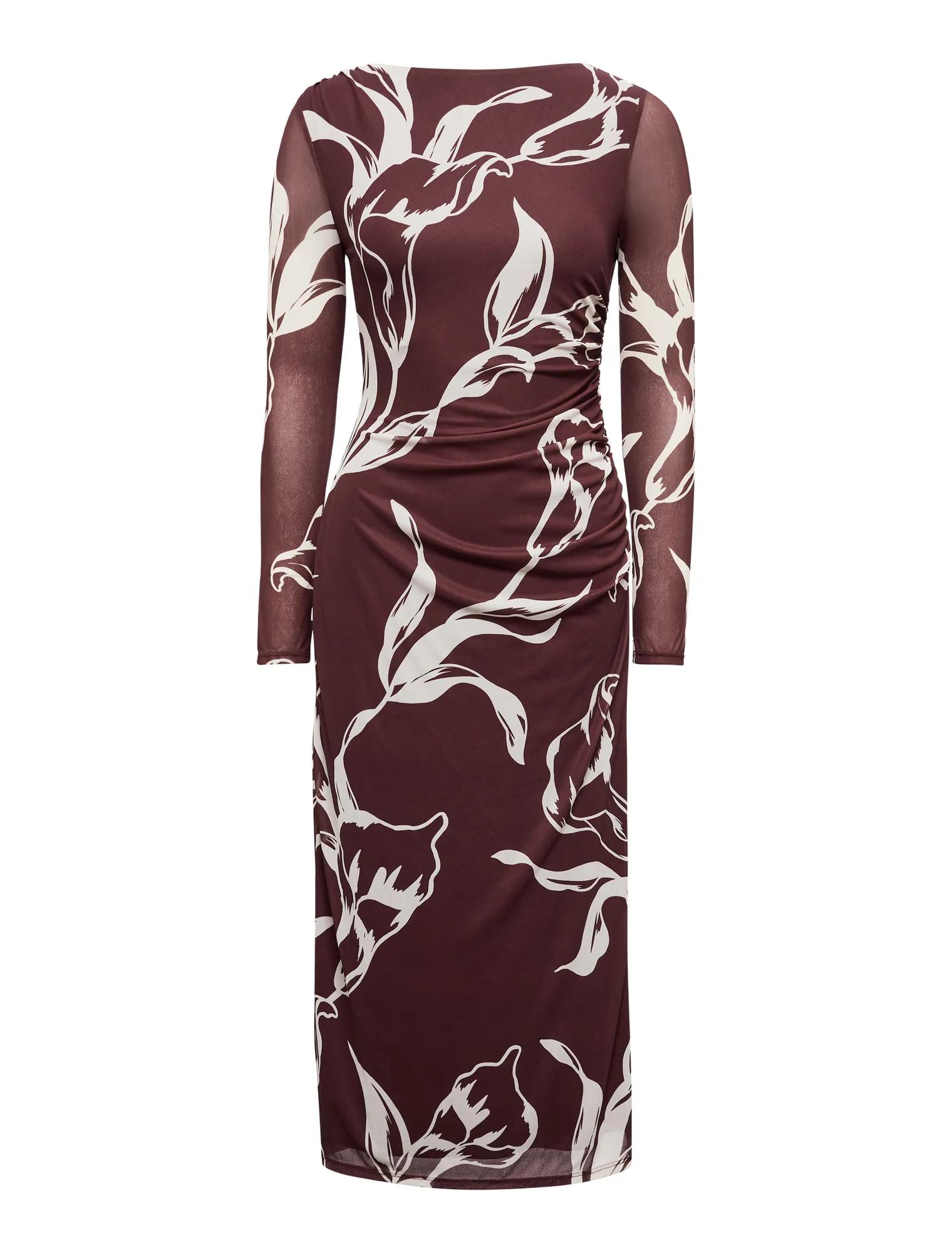 Ally Petite Long Sleeve Midi