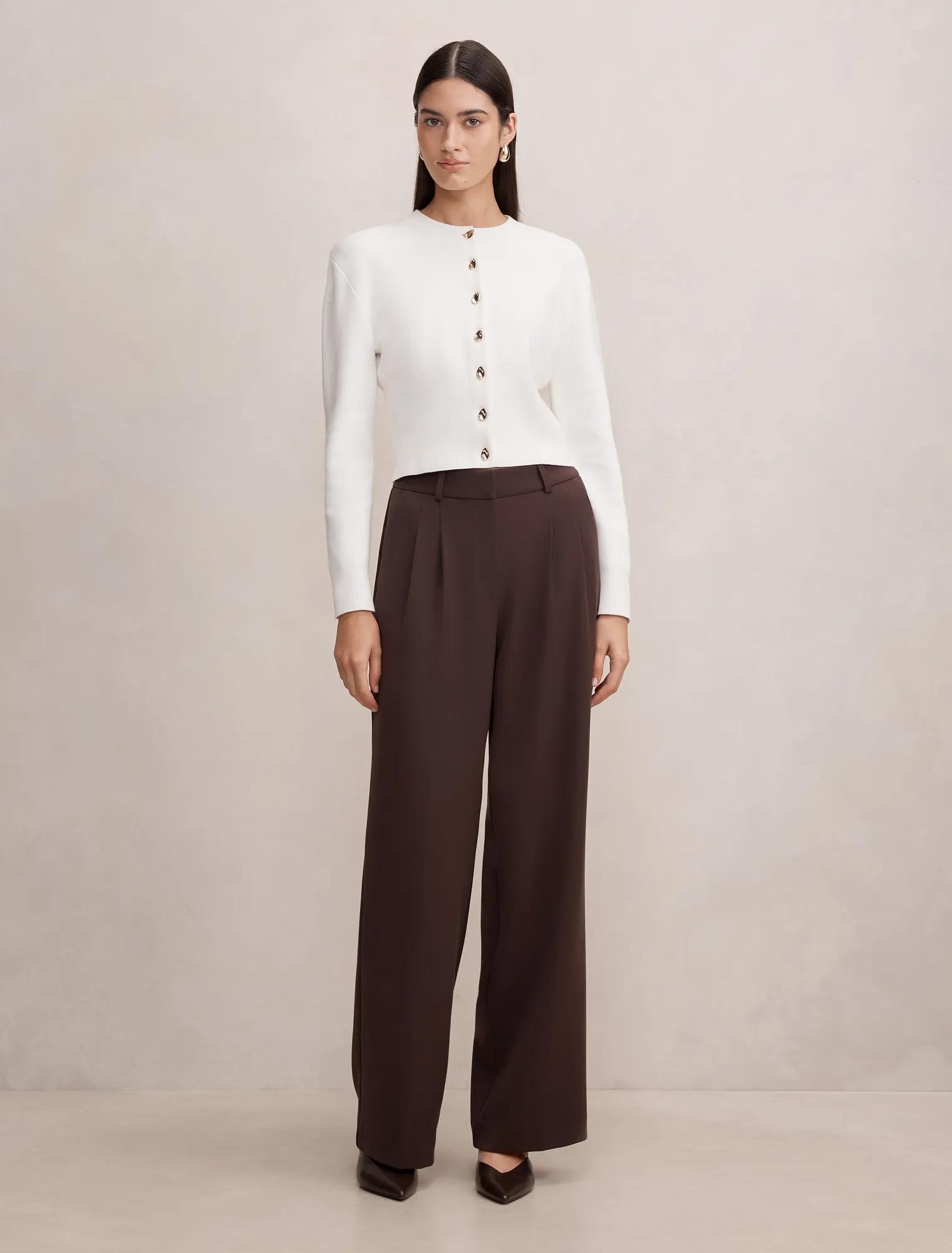 Kaia Deep Hem Cardigan