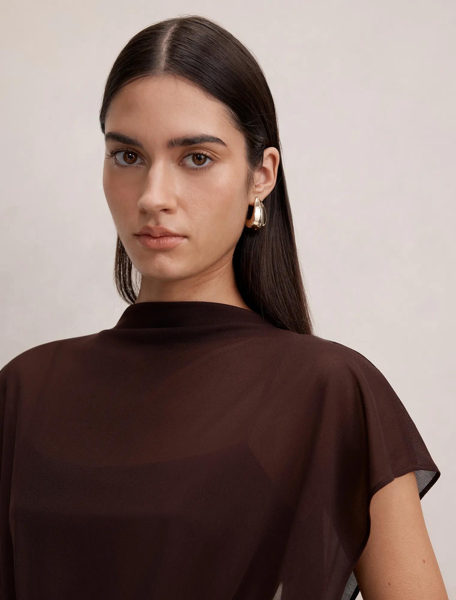 Mattie Mesh Overlay Top