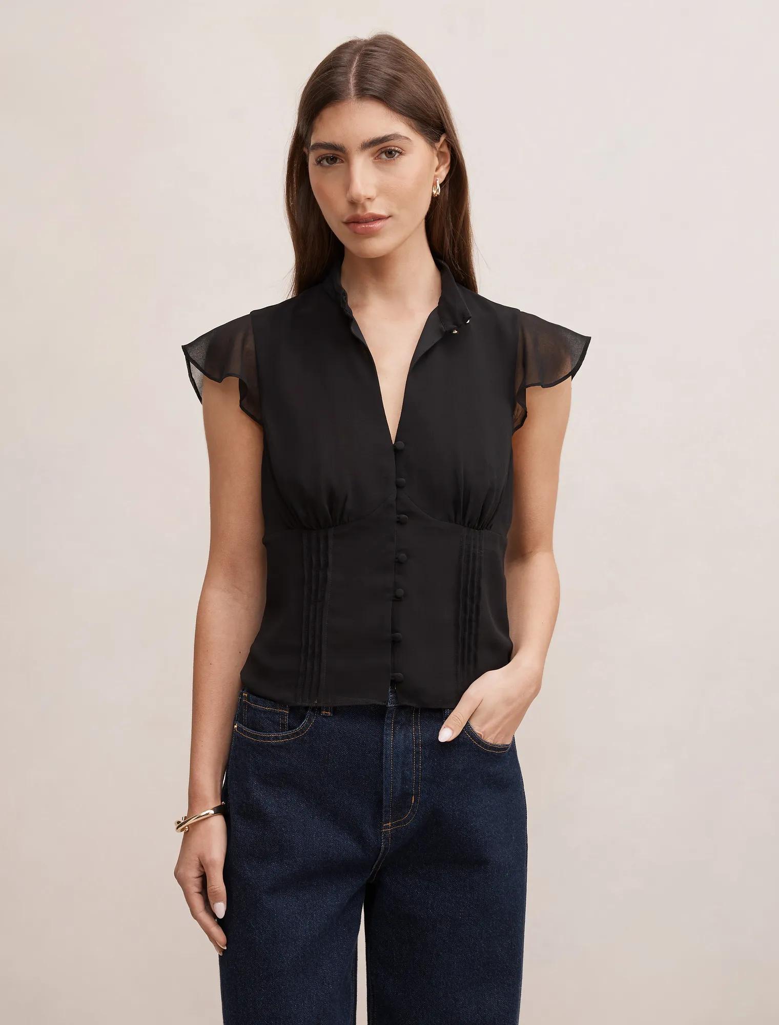 Eden Keyhole Blouse