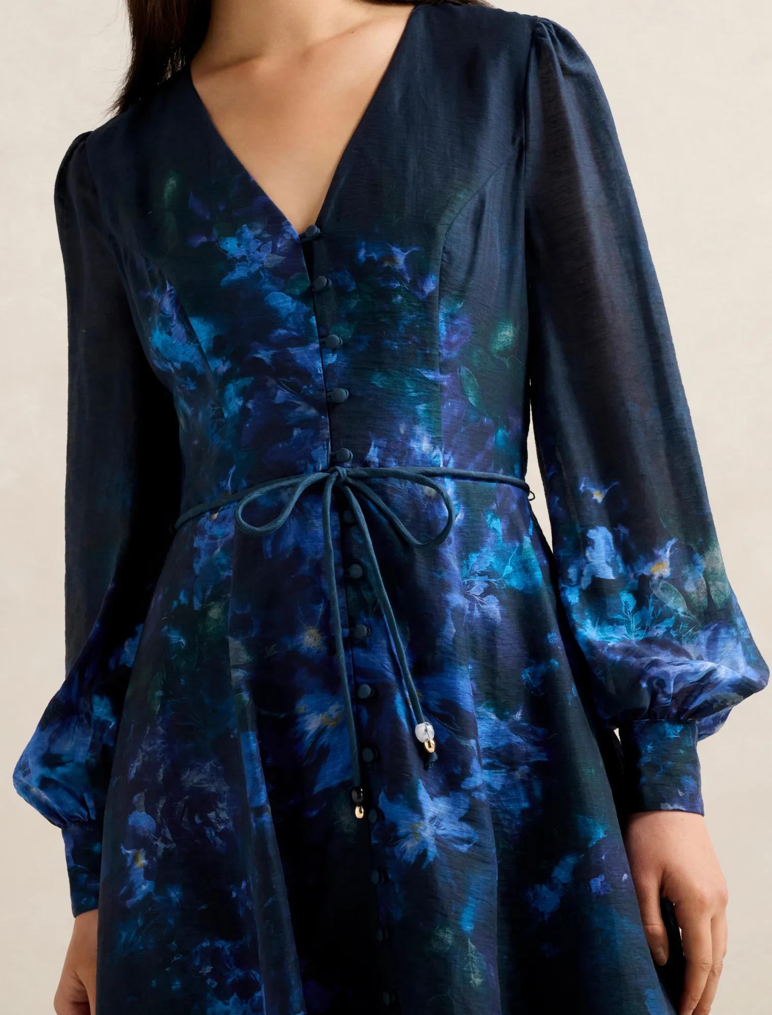 Kahlani Printed Midi Dress