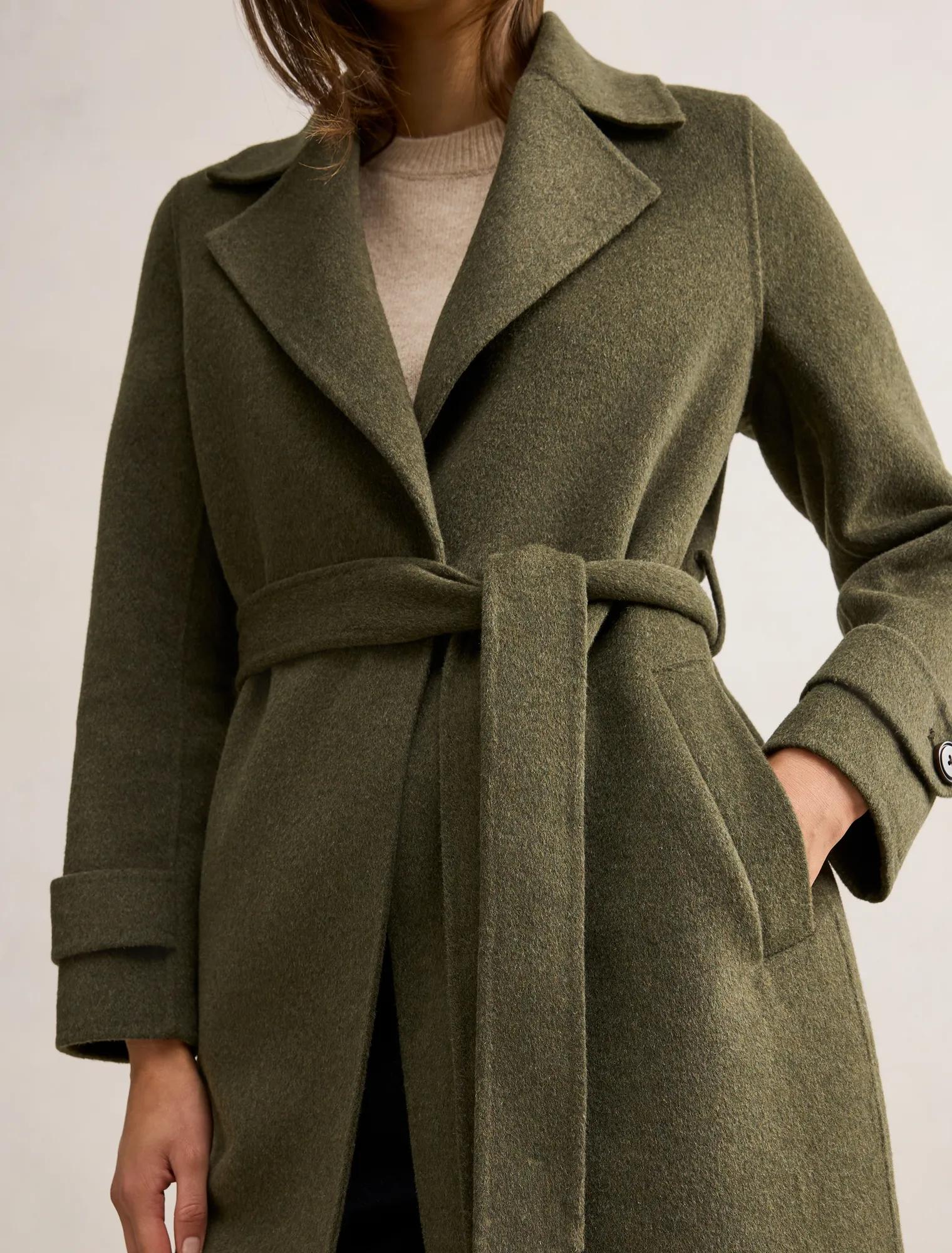 Natalie Felled Seam Coat