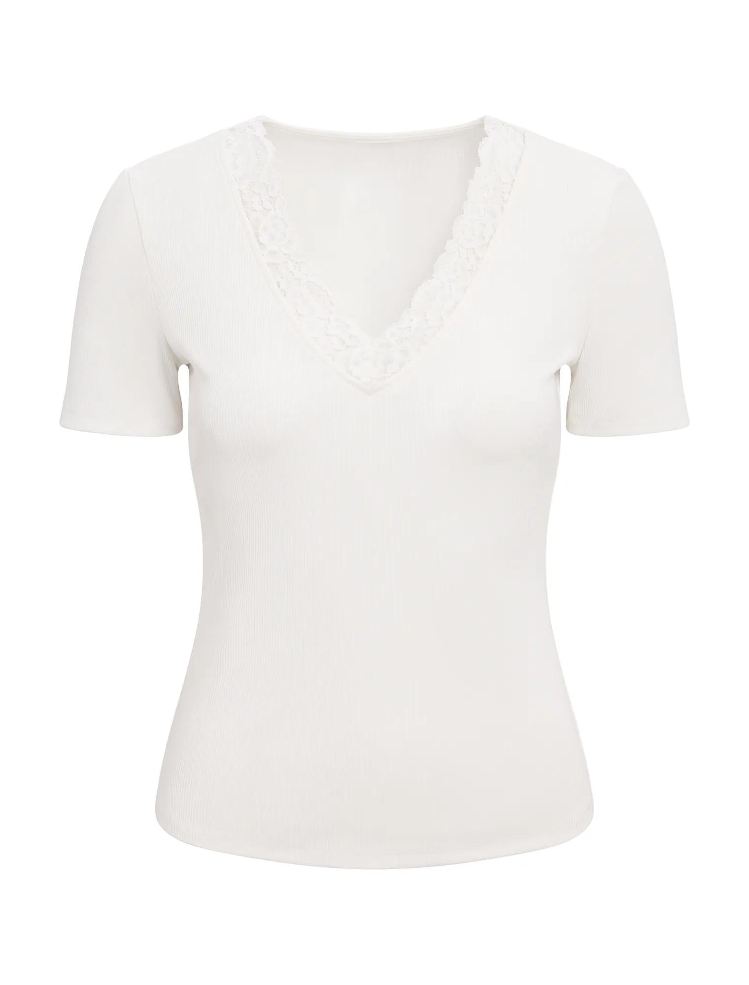 Sienna Lace Trim Tee