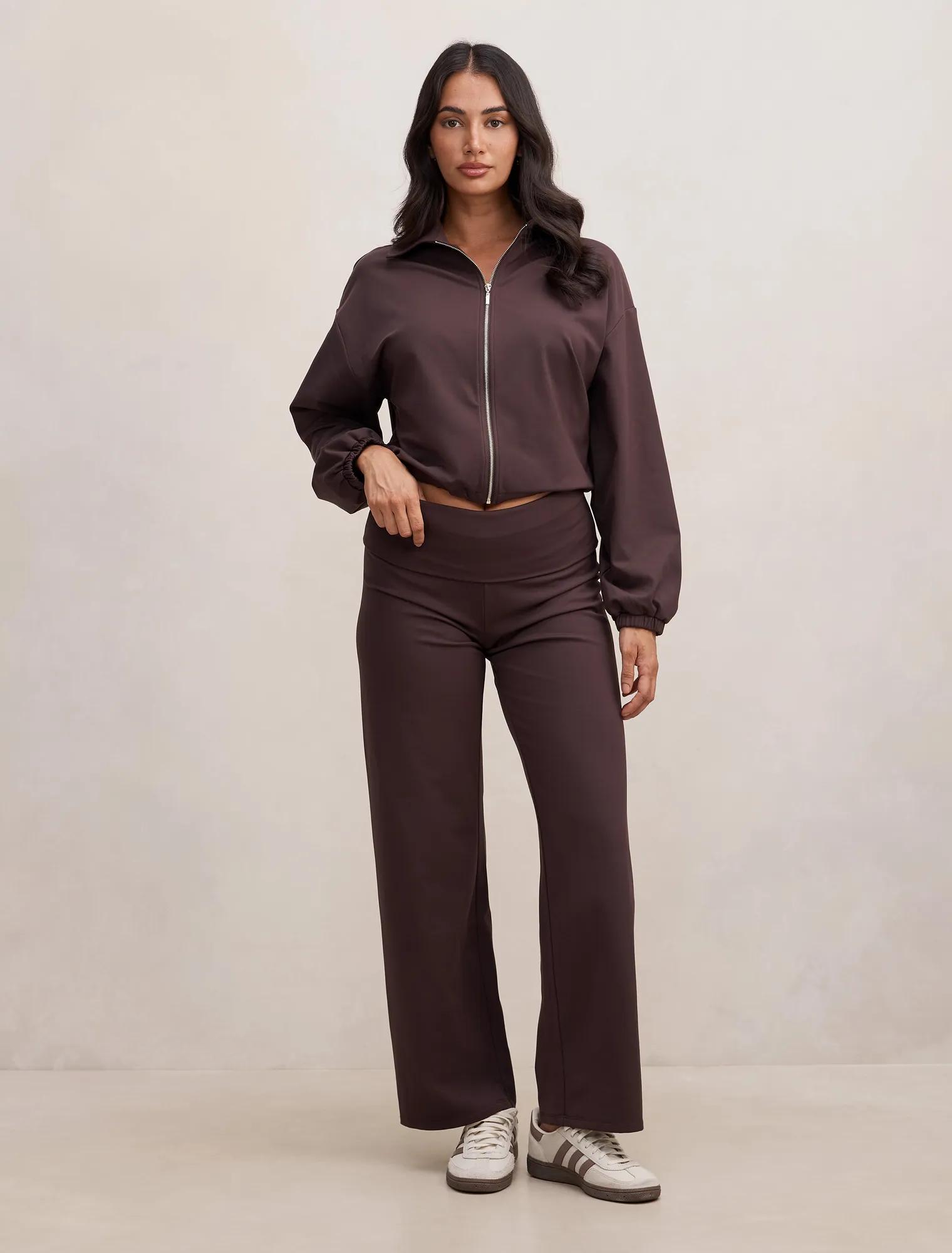 Wren Fold Waist Wide Leg Pant