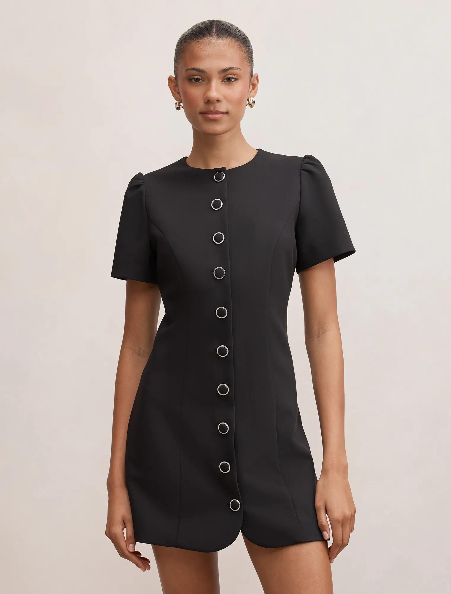 corset dress pattern Navy Blue Chenille Xenia Belt Size (refer to sizing instructions below):50 Layered Sizes Coast Women's Cape Sleeve