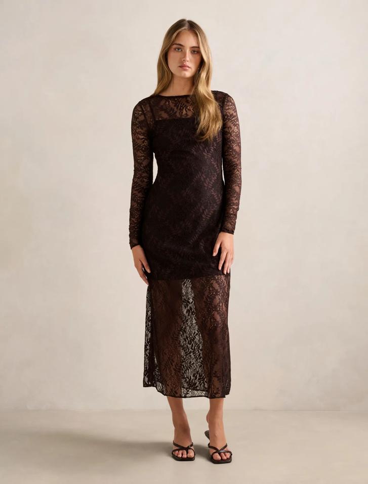 alora midi dress Alora Midi Dress Black / L