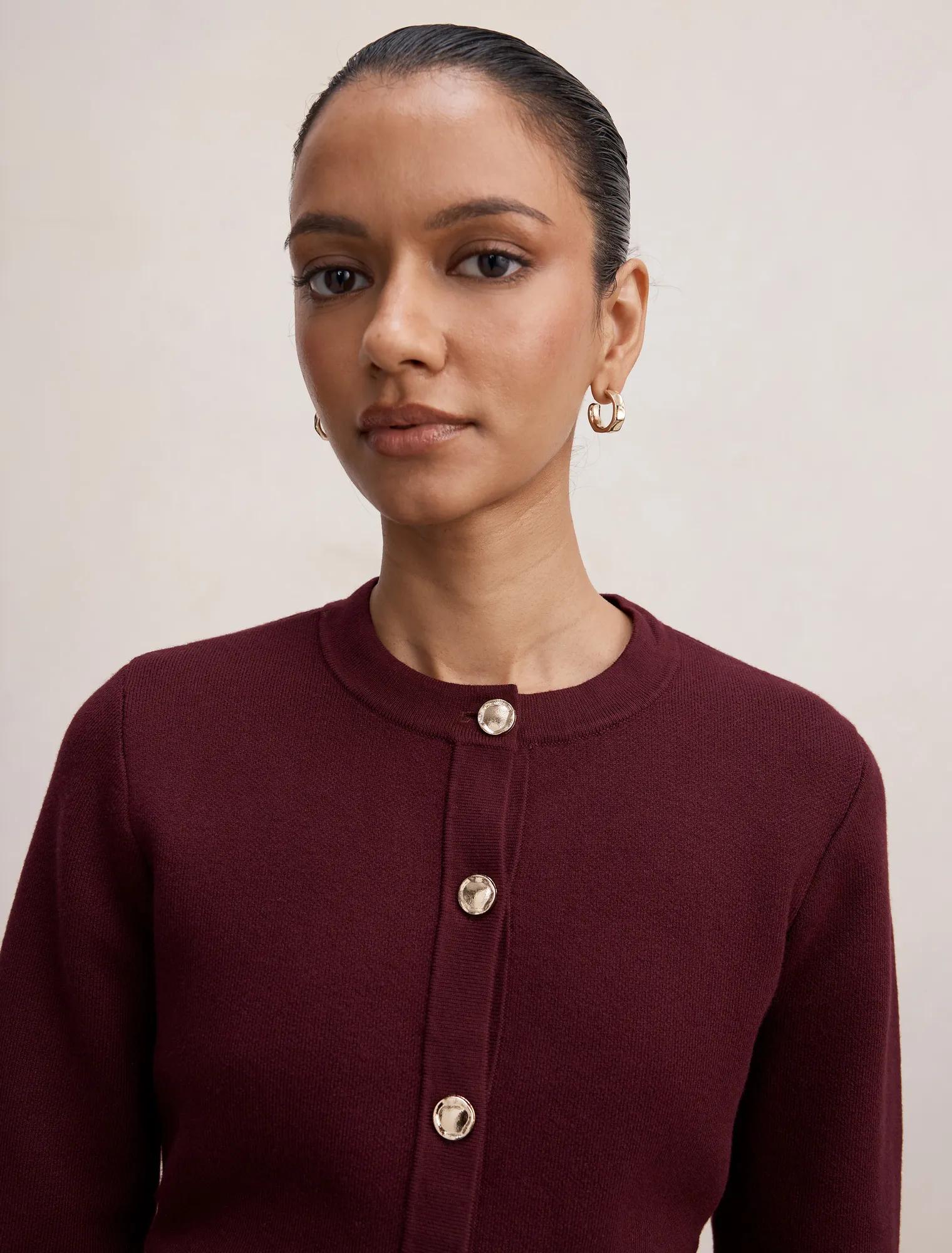 Valencia Petite Structured Cardigan