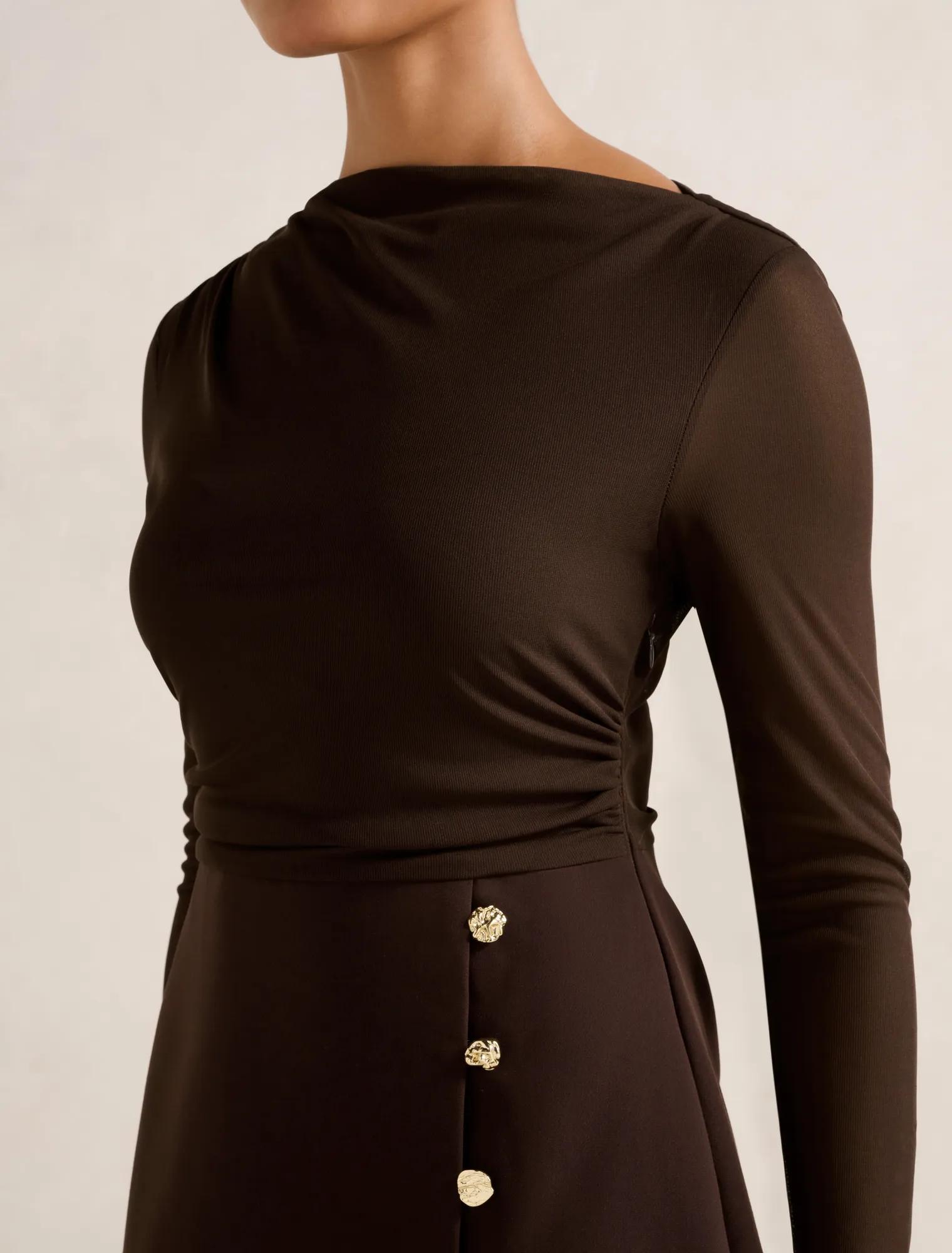 Isadora 2-in-1 Tailored Mini Dress