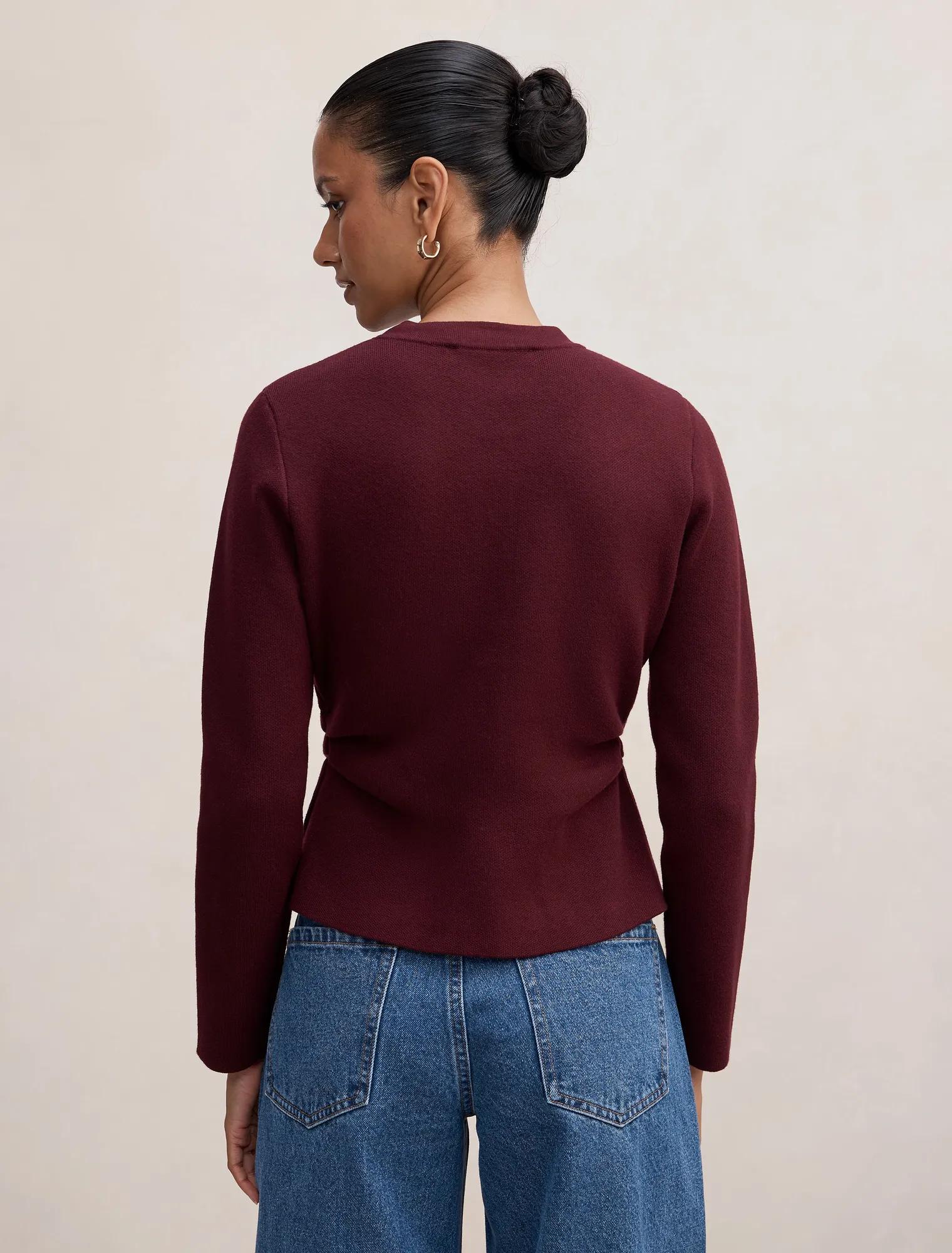 Valencia Petite Structured Cardigan