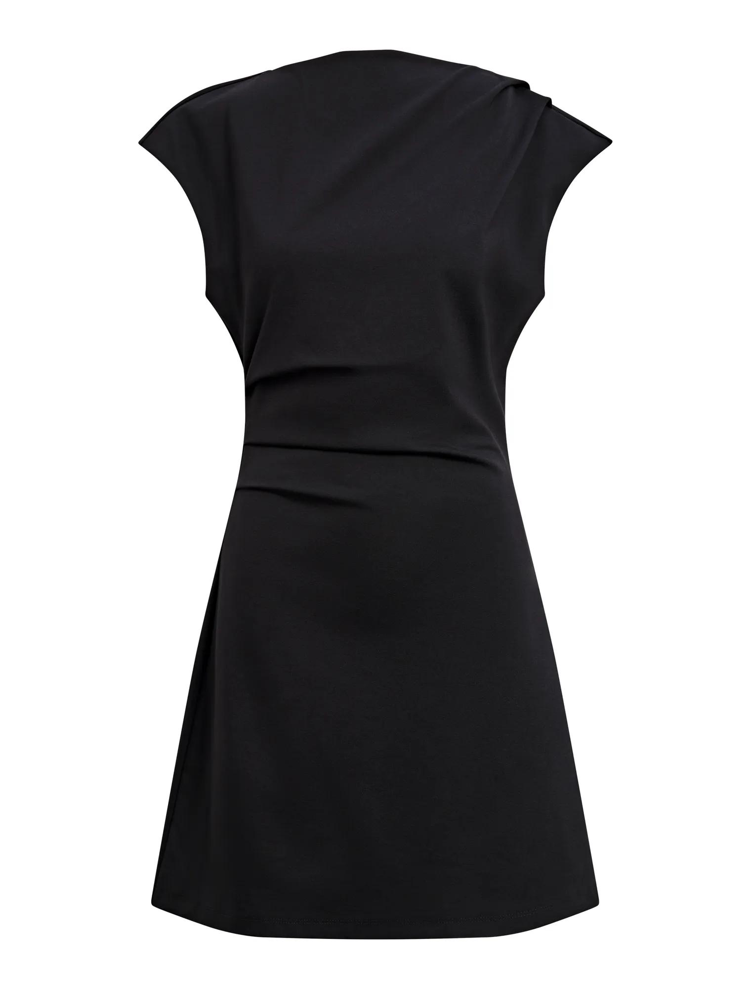 Carly Sleeveless Tuck Mini Dress