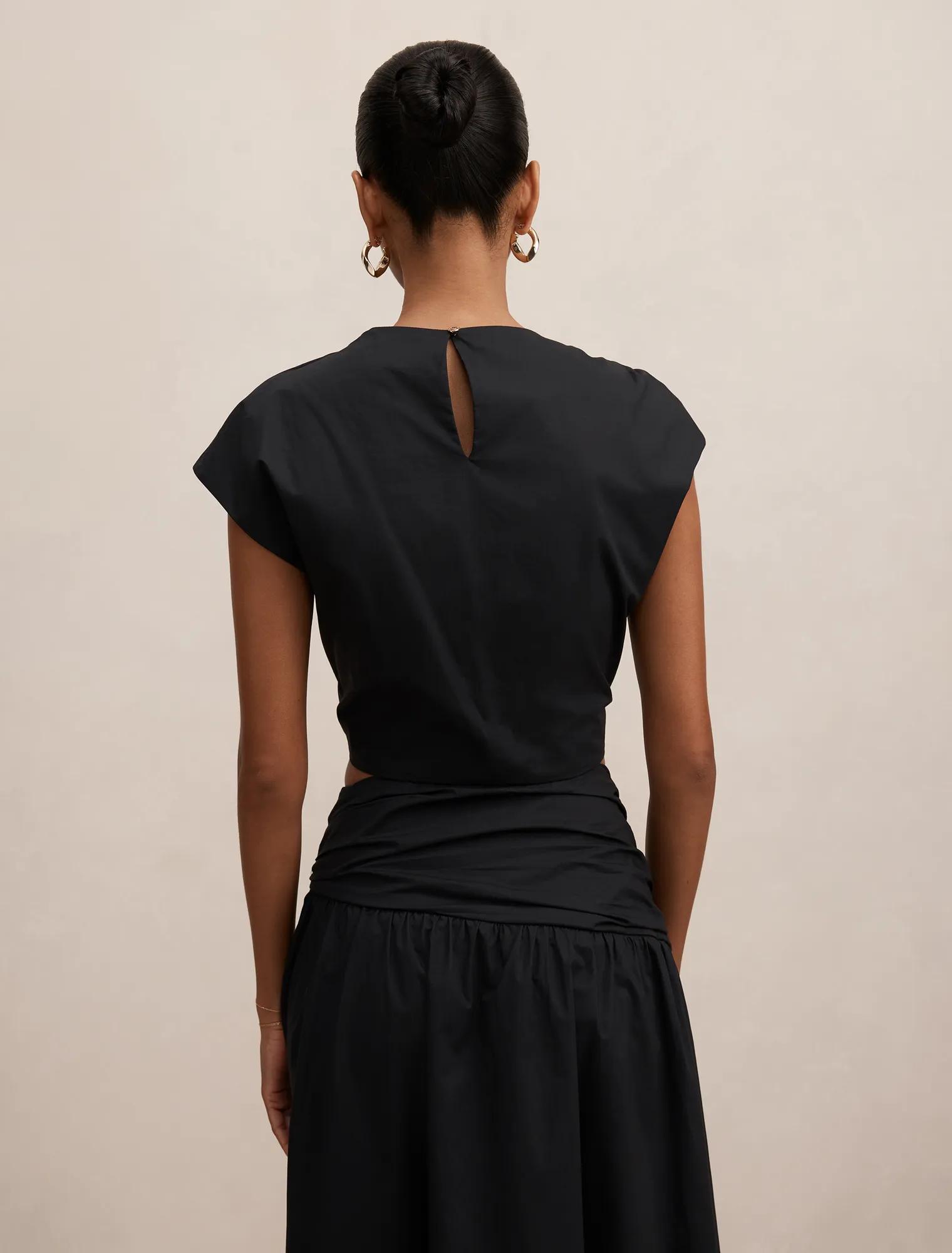 Dottie Petite Draped Hardware Top