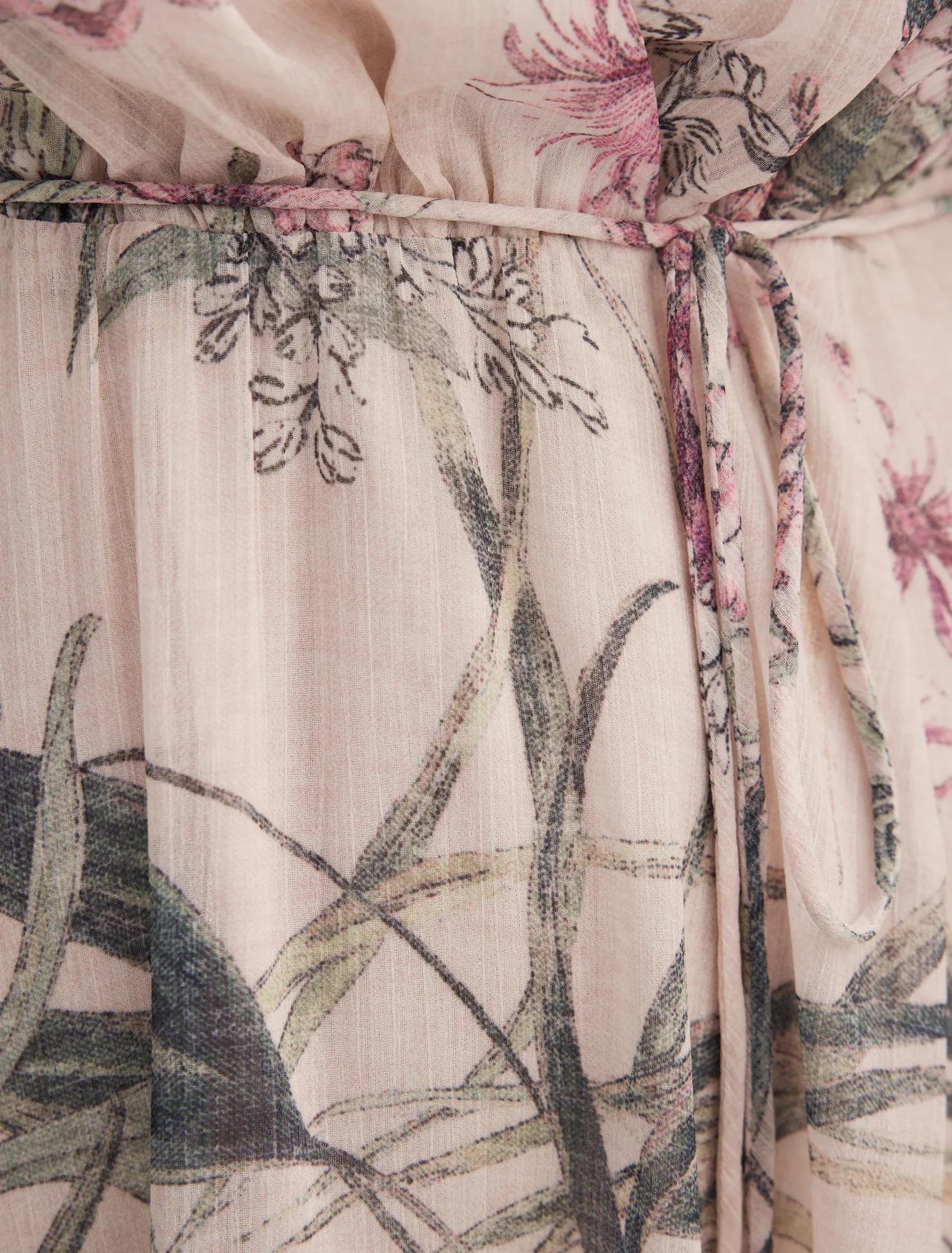 Jodie Gathered Cape Maxi