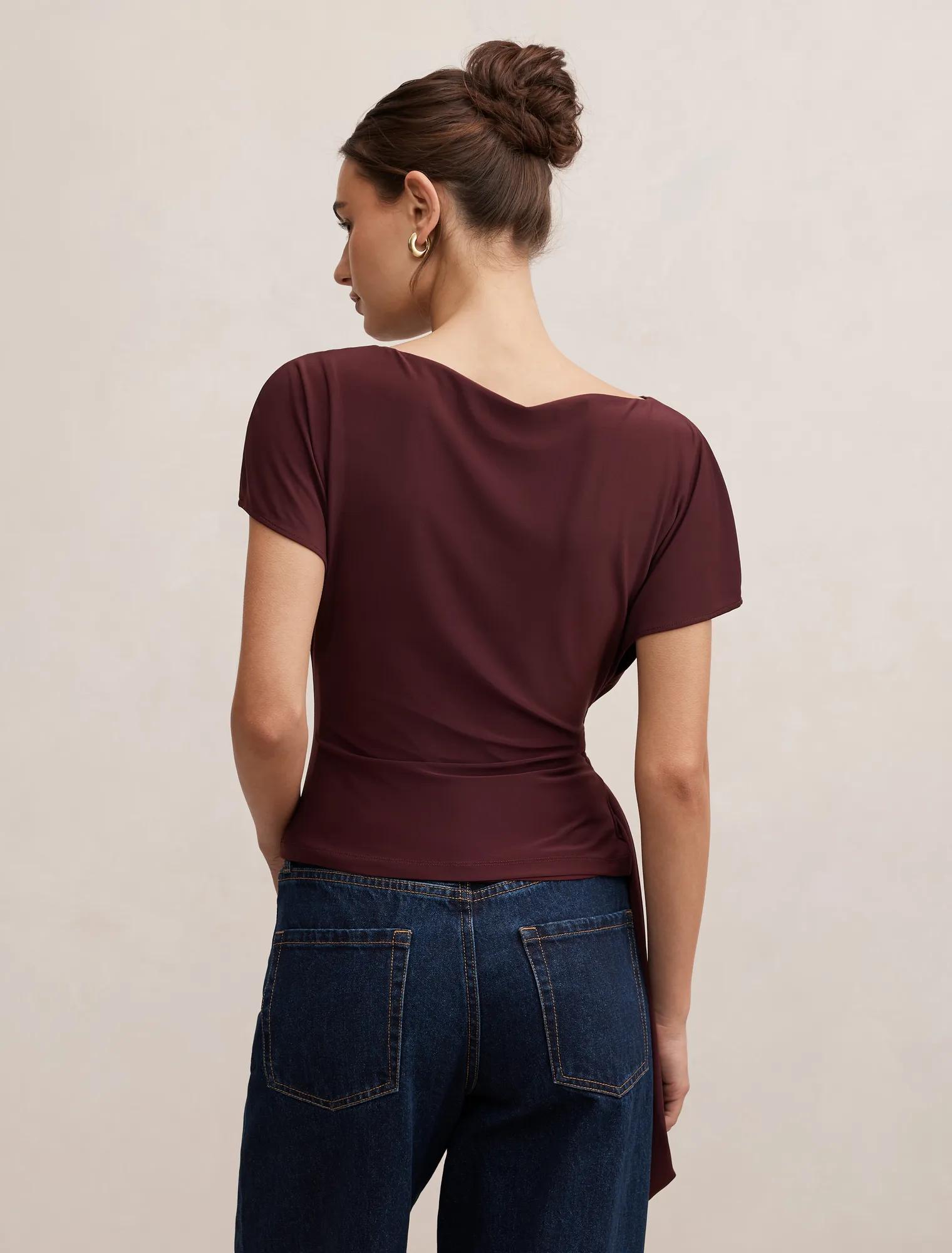 Celine Tie Detail Top