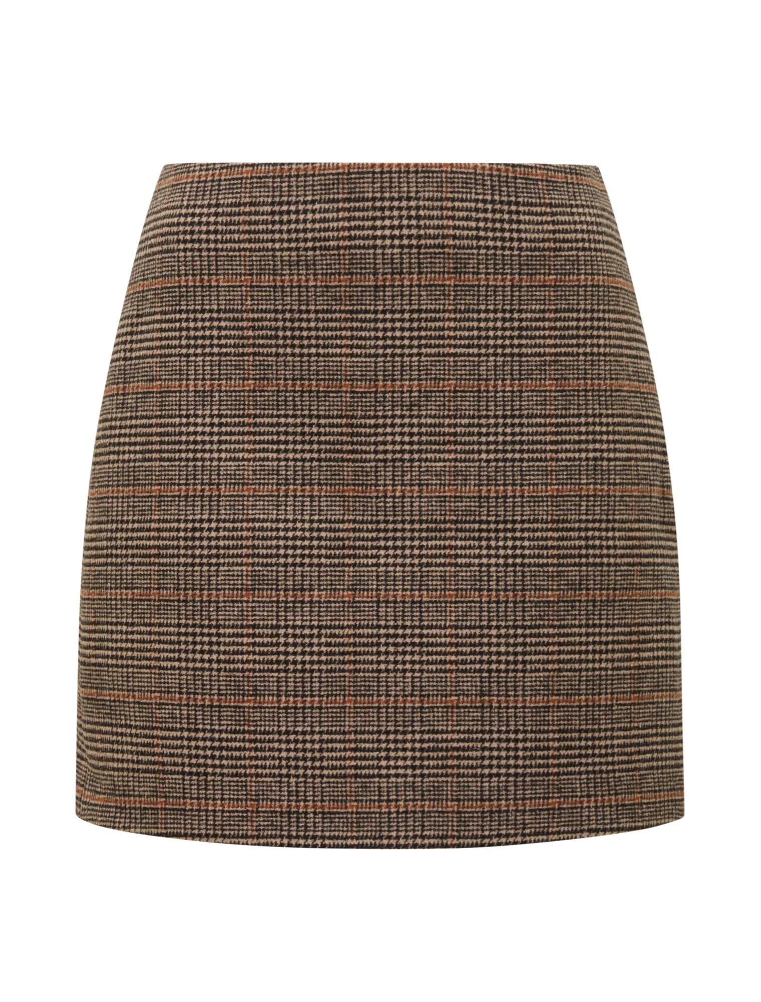 Luccia Check Mini Skirt