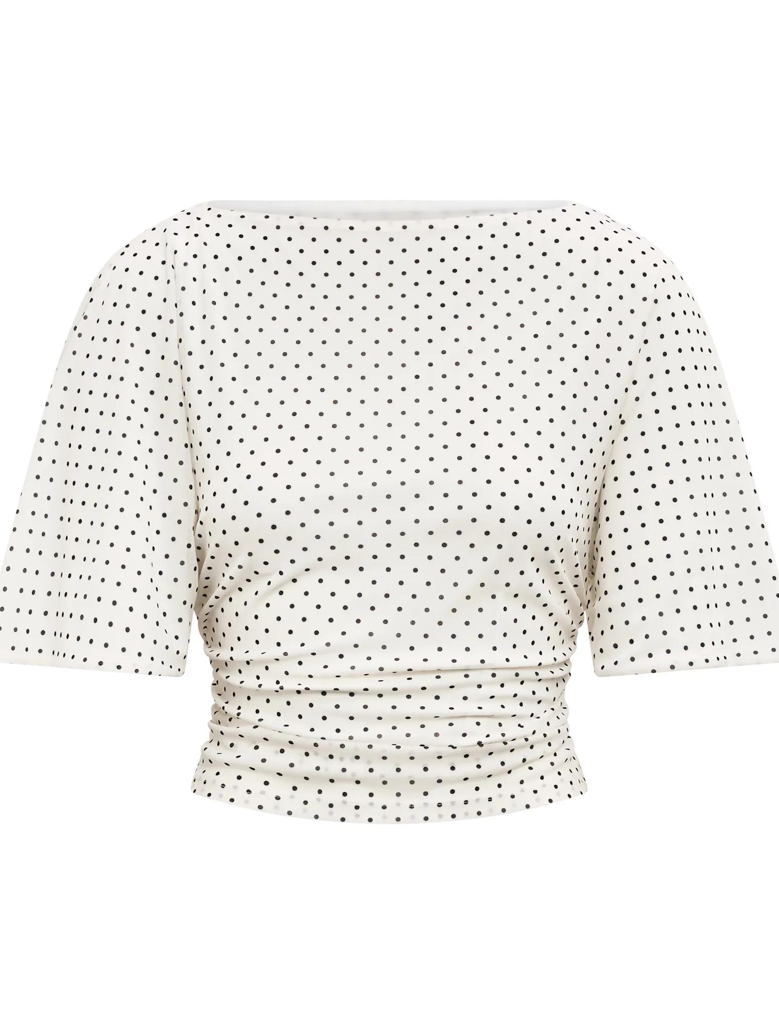 Paige Flutter Sleeve Tie Back