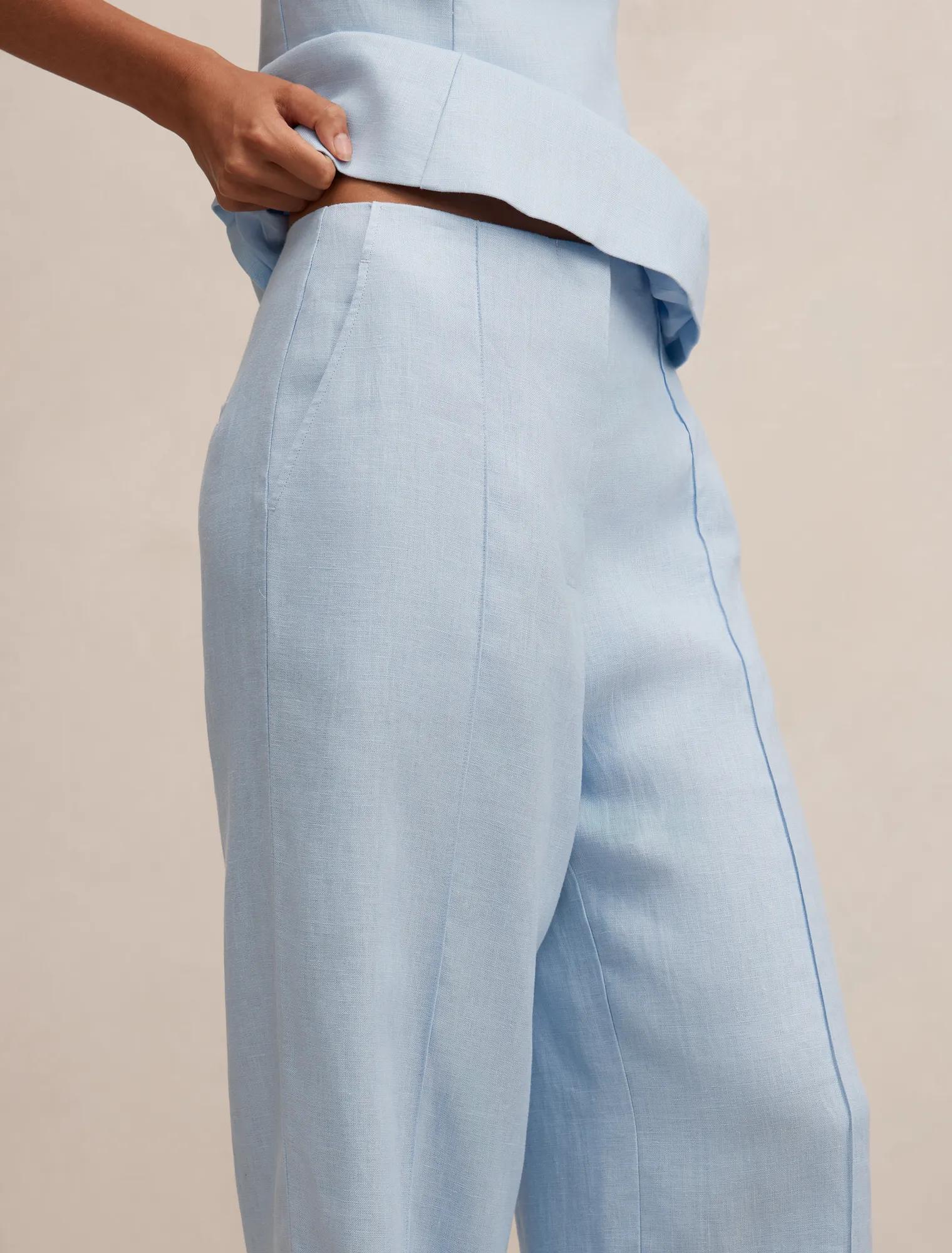 Posey Linen Wide Leg Pants