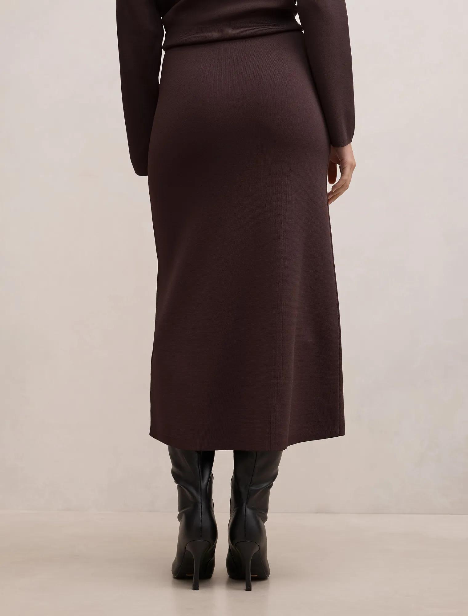 Ayva Knitted Midi Skirt