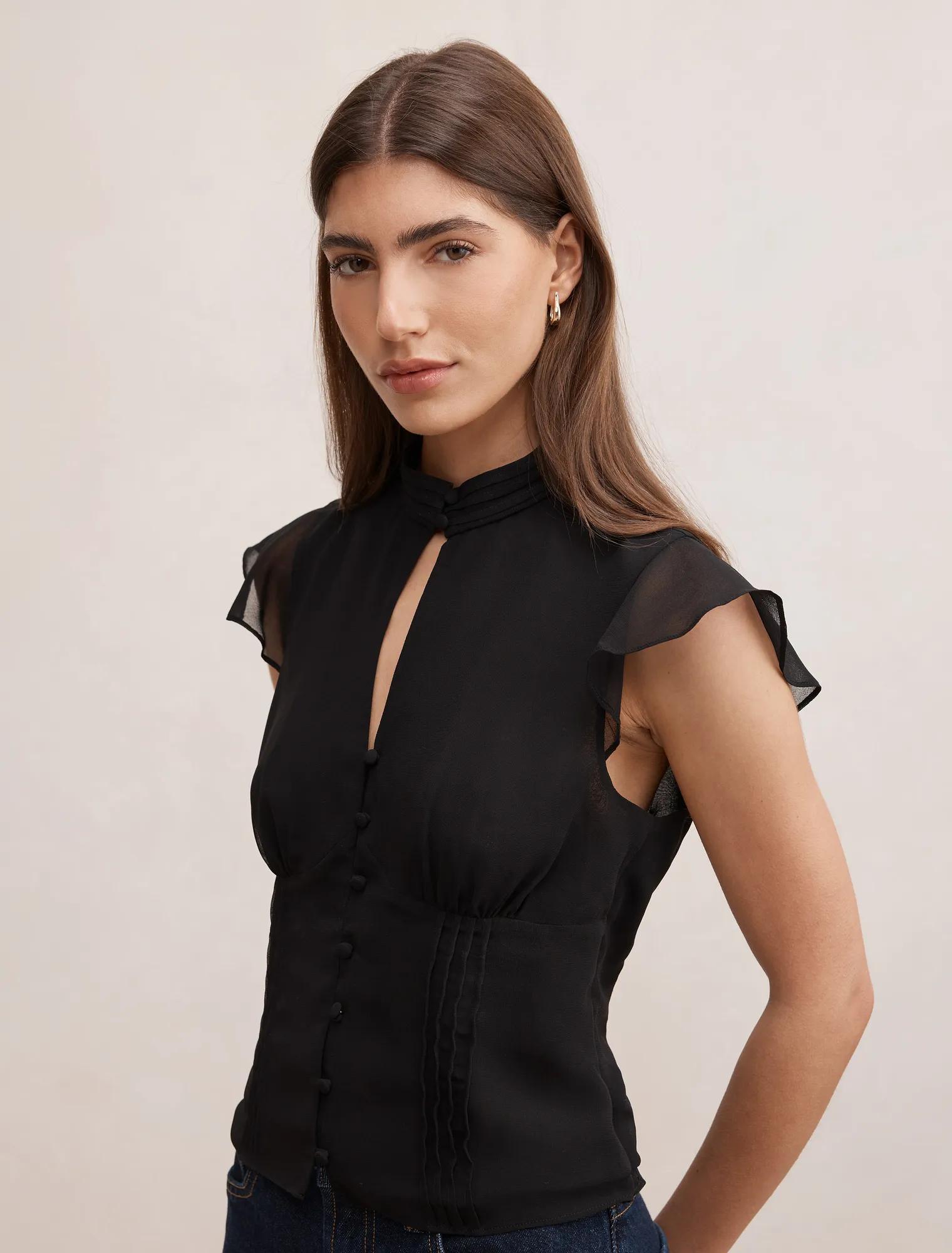 Eden Keyhole Blouse