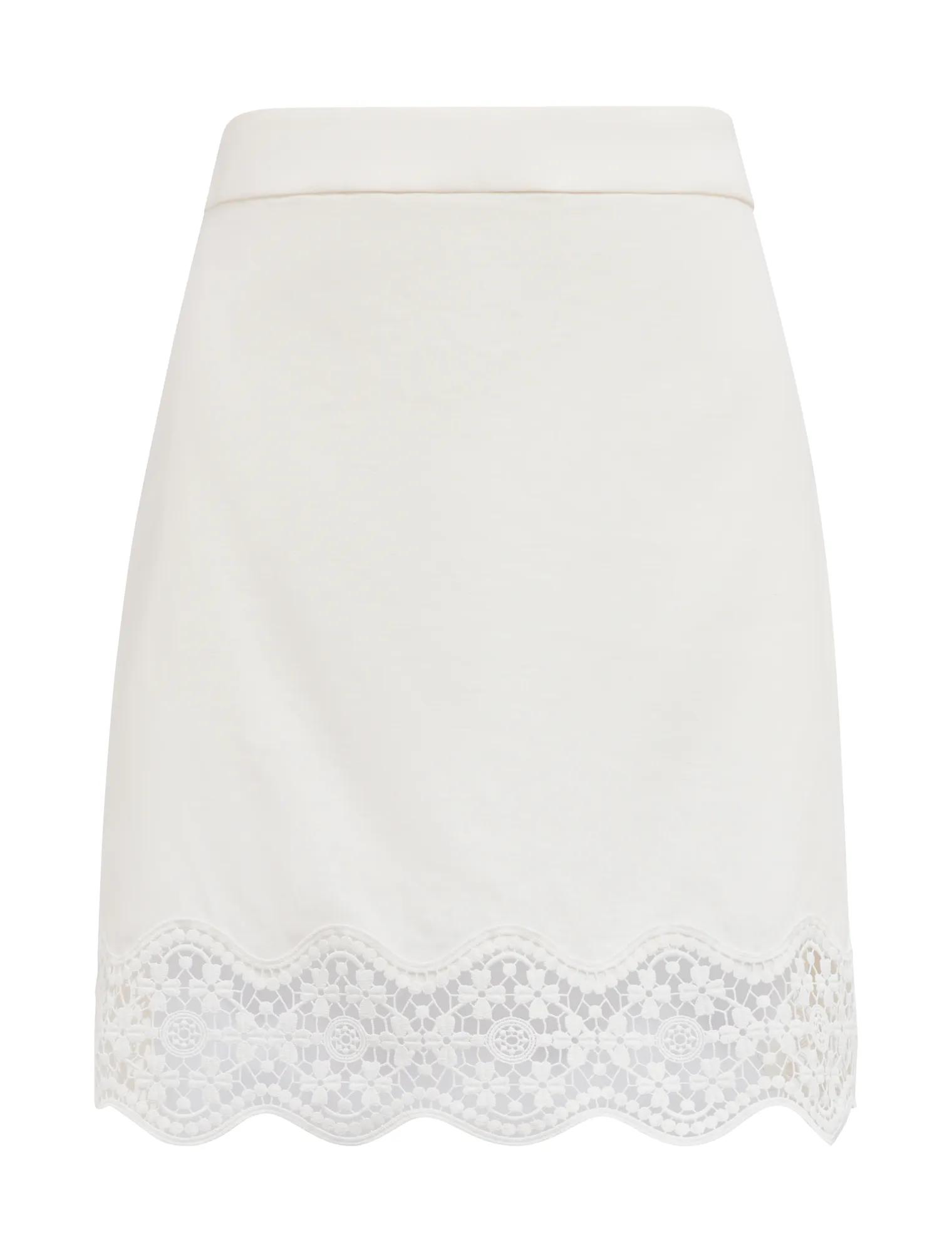 Skye Trim Detail Mini Skirt