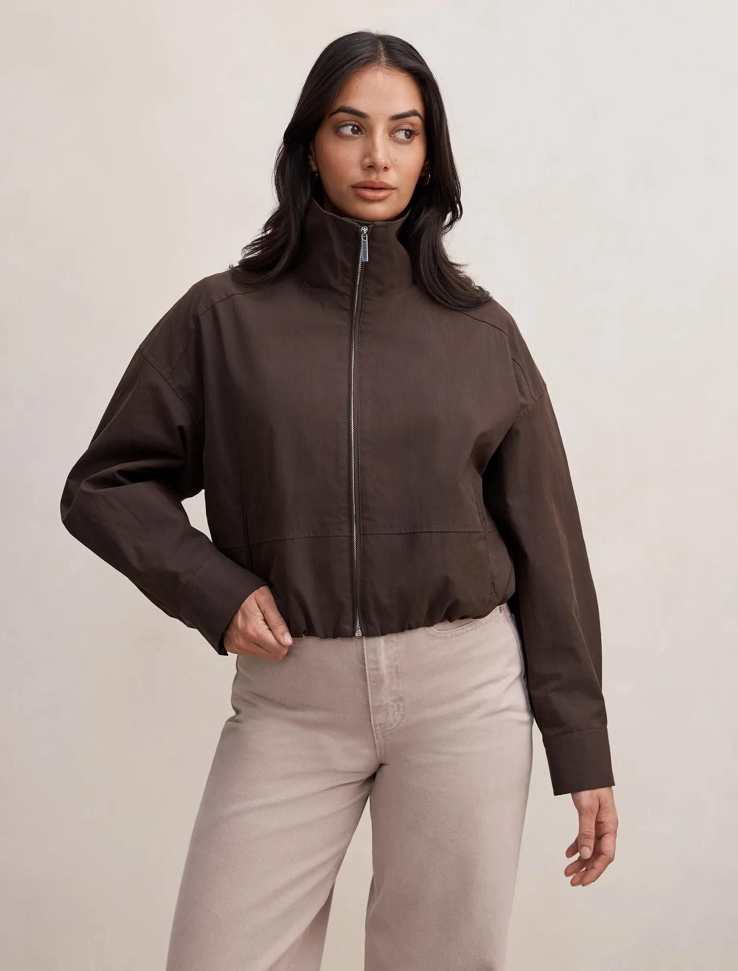 Brooke Funnel Neck Jacket