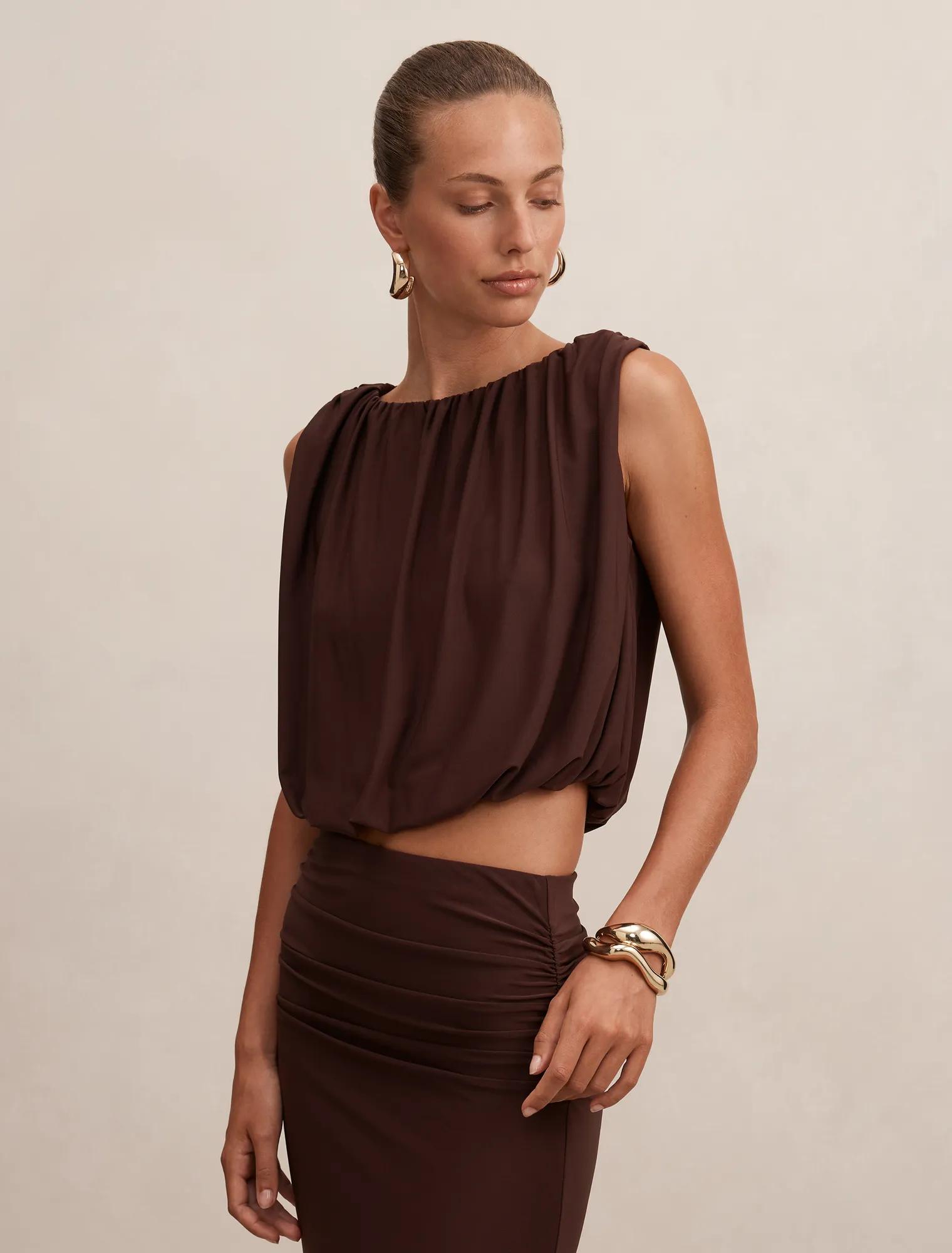 Sutton Sleeveless Bubble top