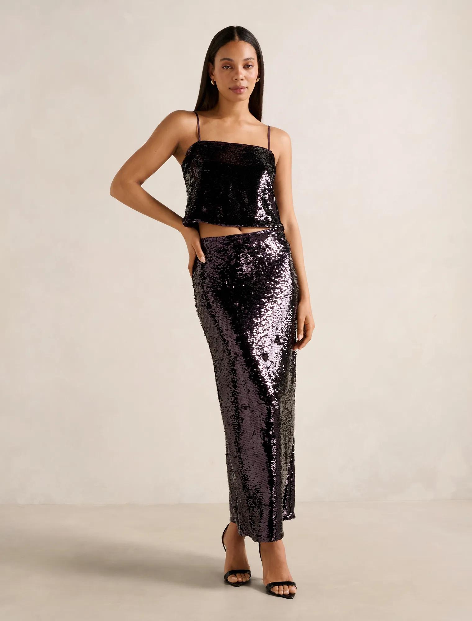 Nora Sequin Top