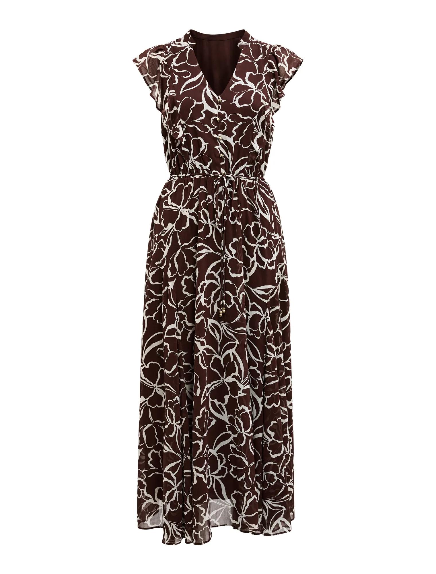 Maren Flutter Sleeve Midi