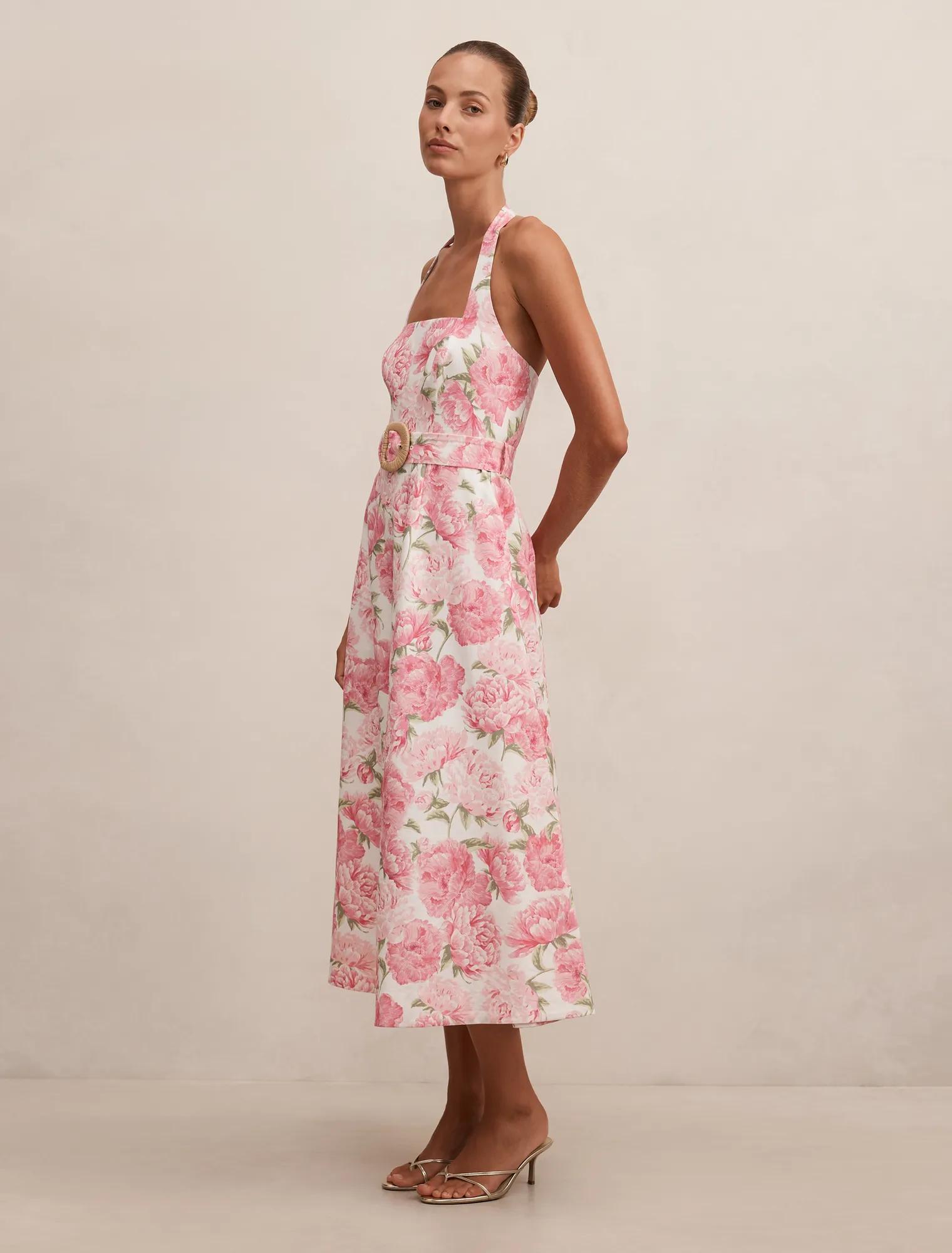 Robe Midi Dos Nu Bimatière