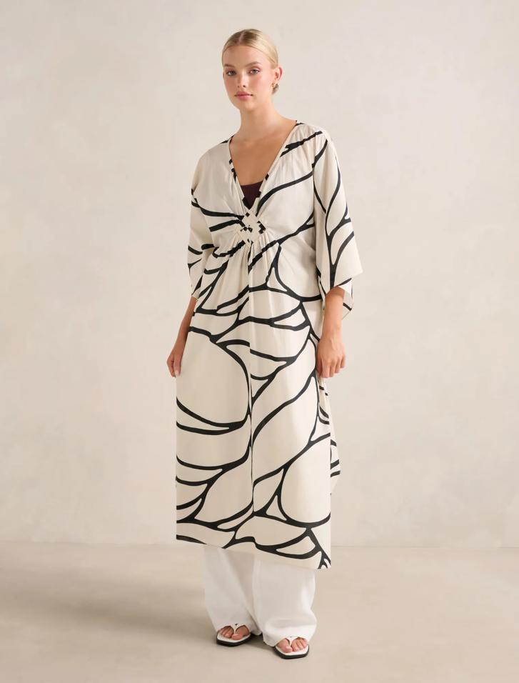 formal kaftan dresses australia Off White One Shoulder Dress main image 1