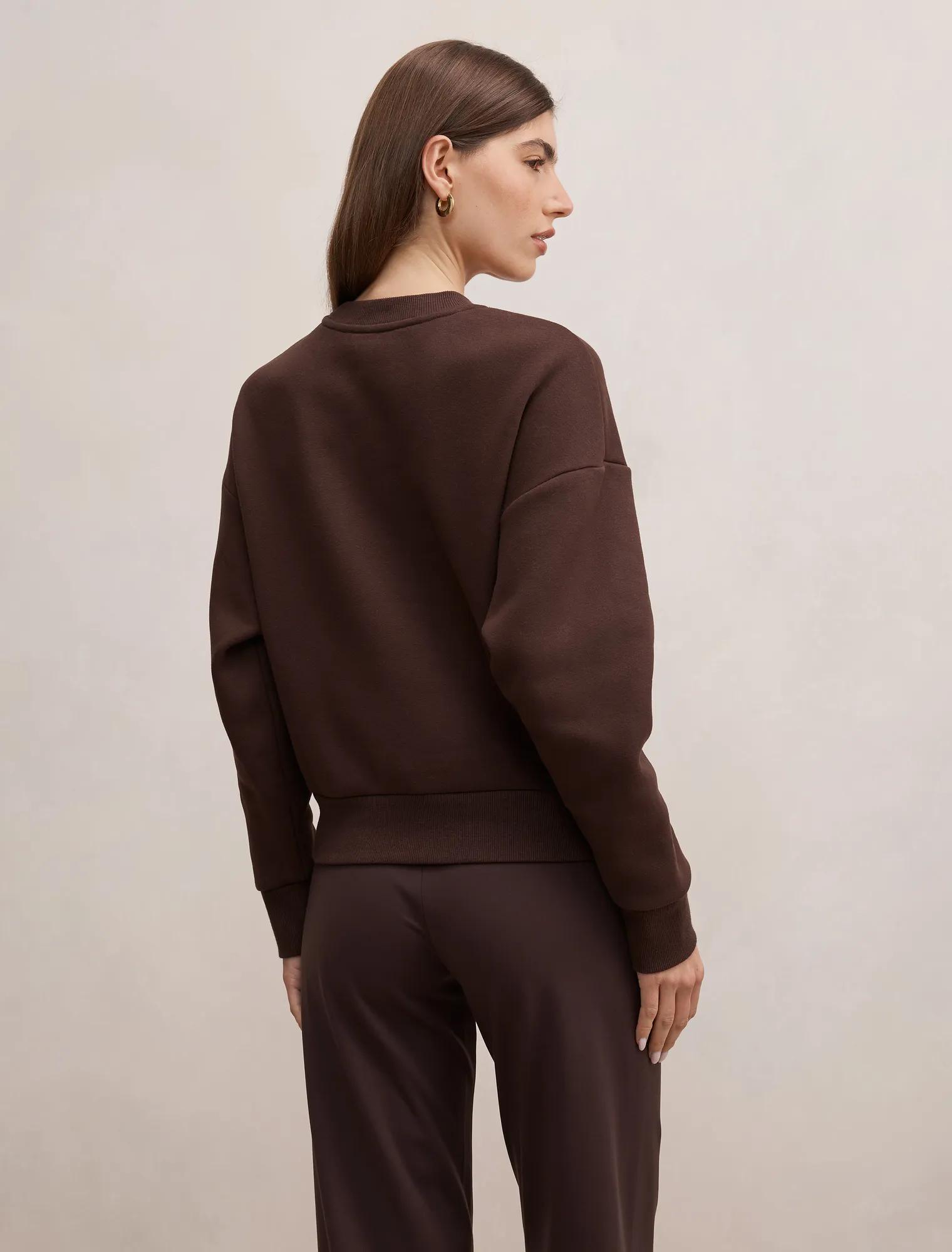 Winnie Fleece Crew Neck Sweater