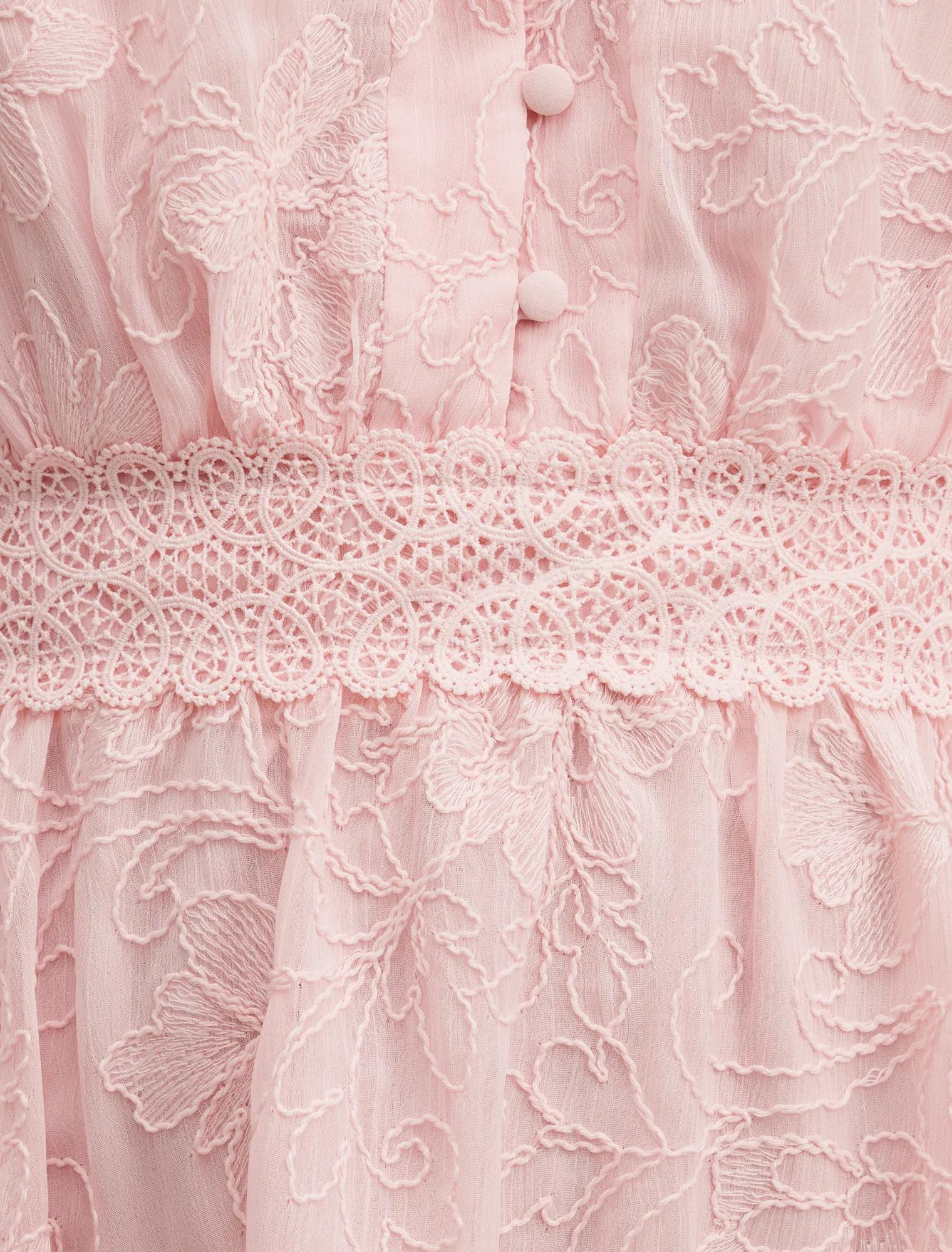 Thalia Embroidered Skater Mini