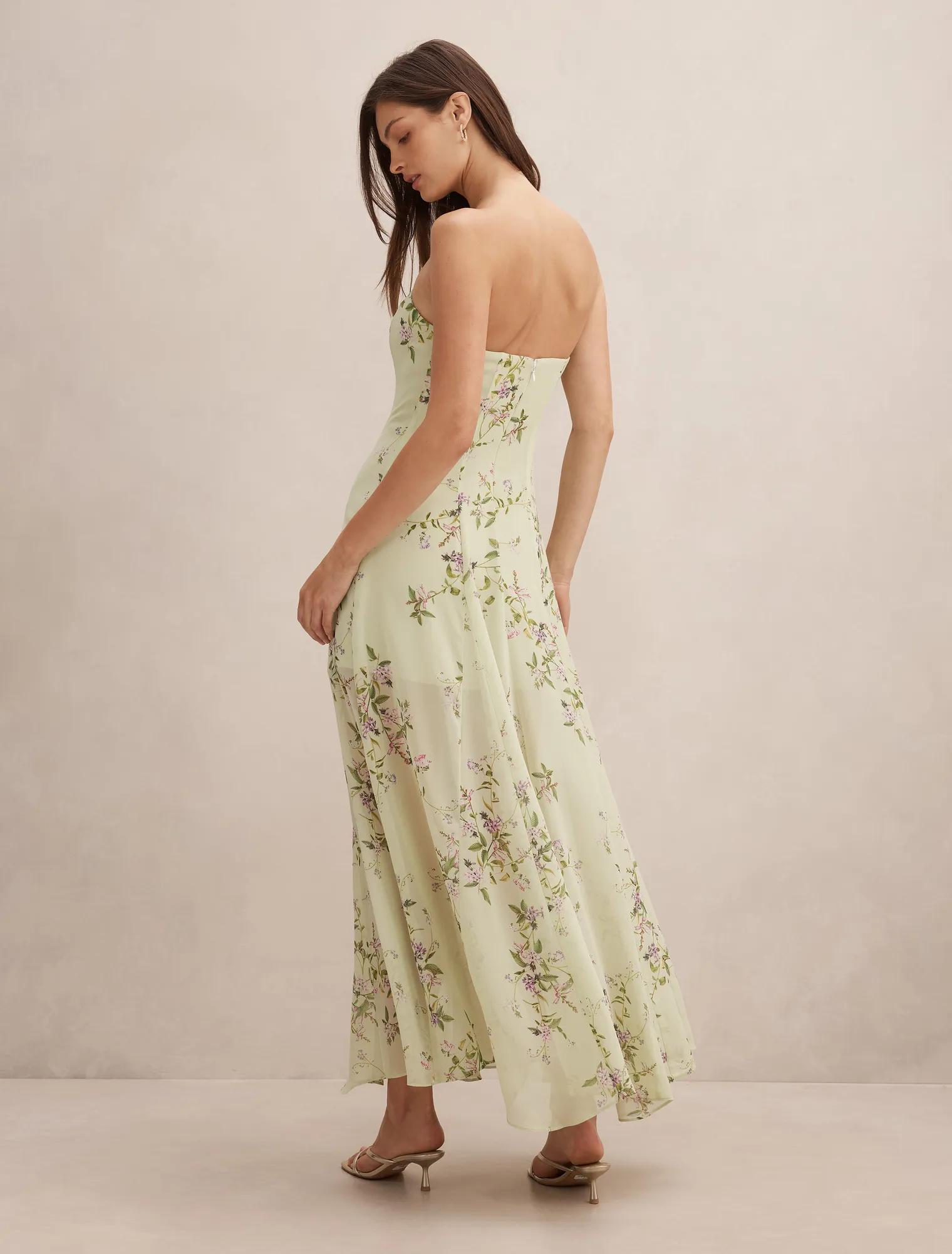 Kimora Strapless Midi Dress