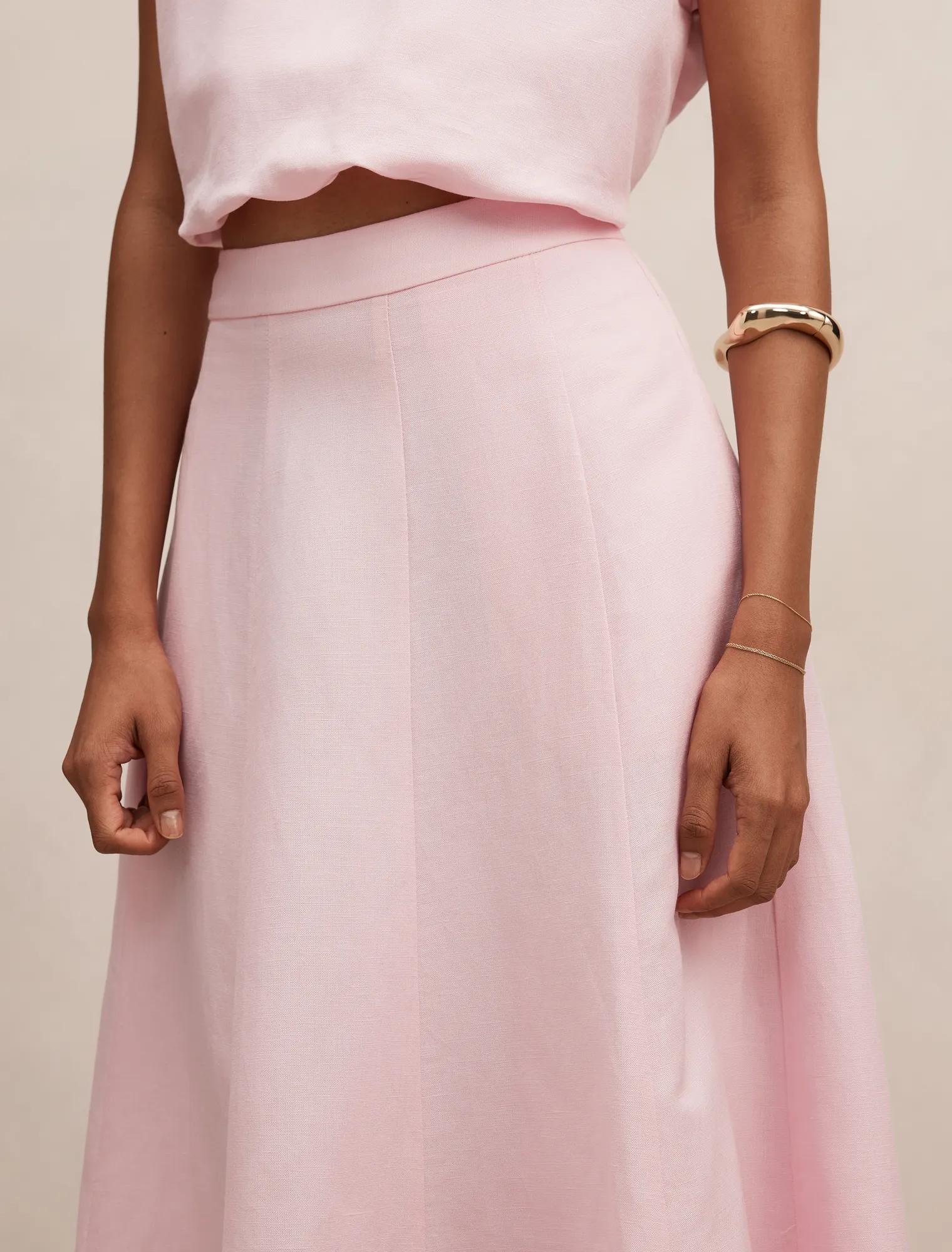 Georgina Petite Godet Skirt