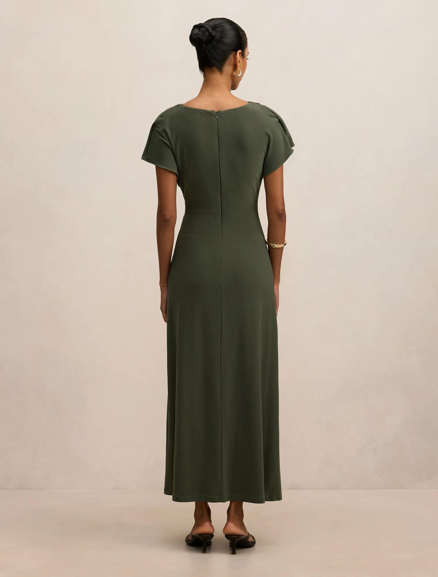 Tahnee Petite Ruched Waist Midi