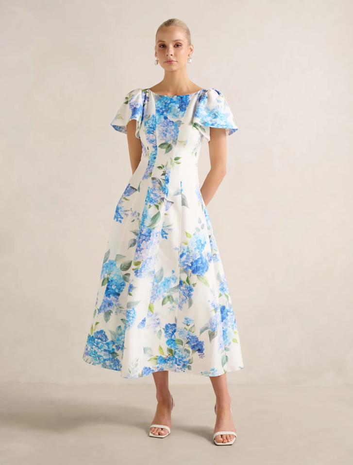 linen button down midi dress Aysha Buttoned Linen Midi Dress / White | MESHKI