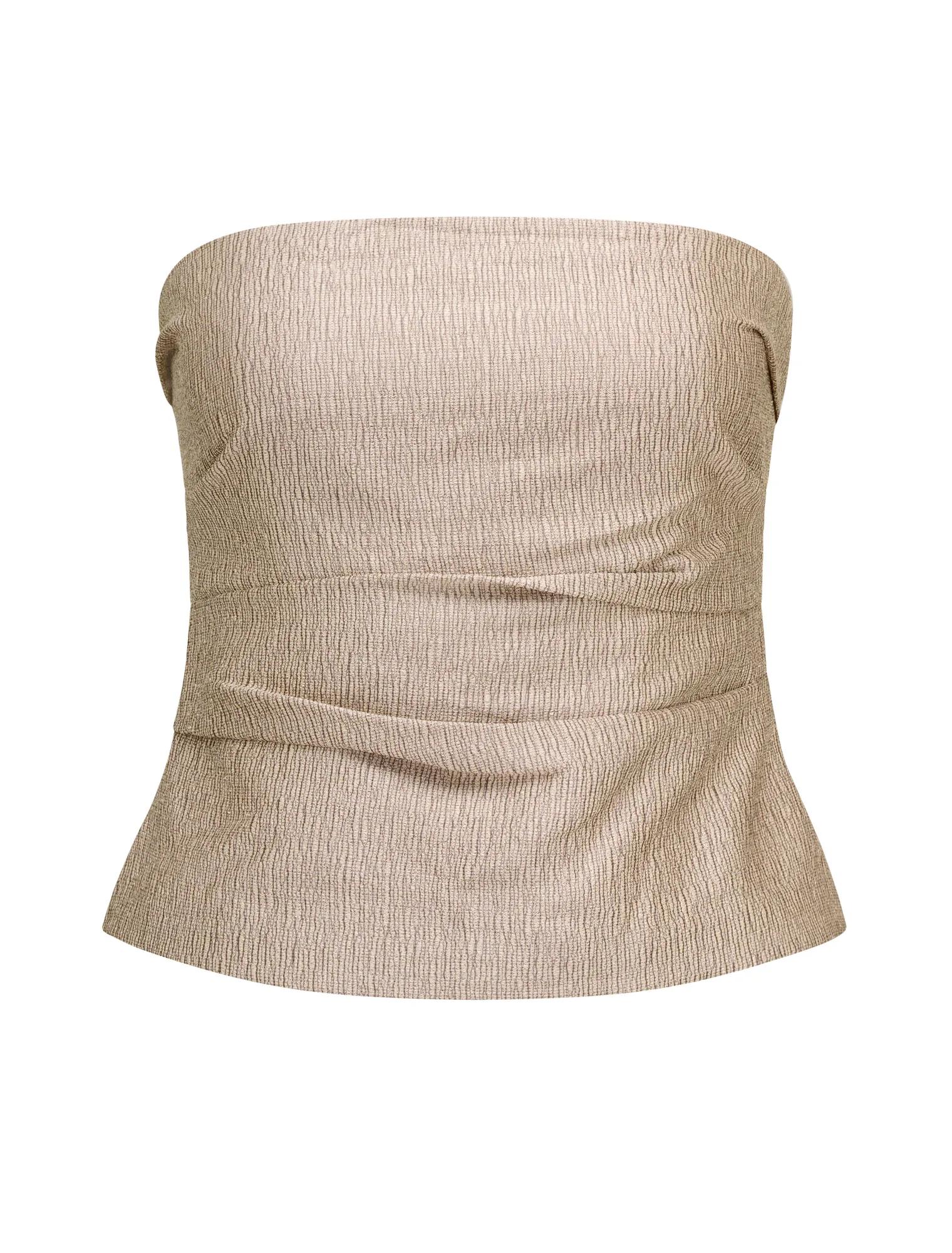 Kamila Tucked Strapless Bandeau