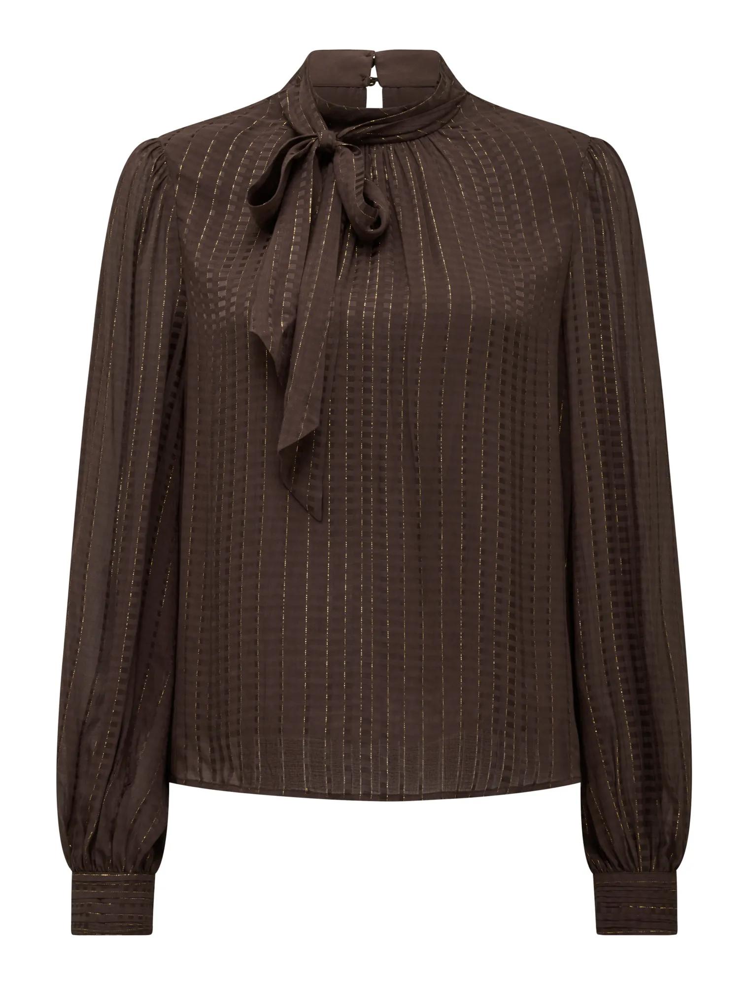 Preslee Neck Tie Blouse