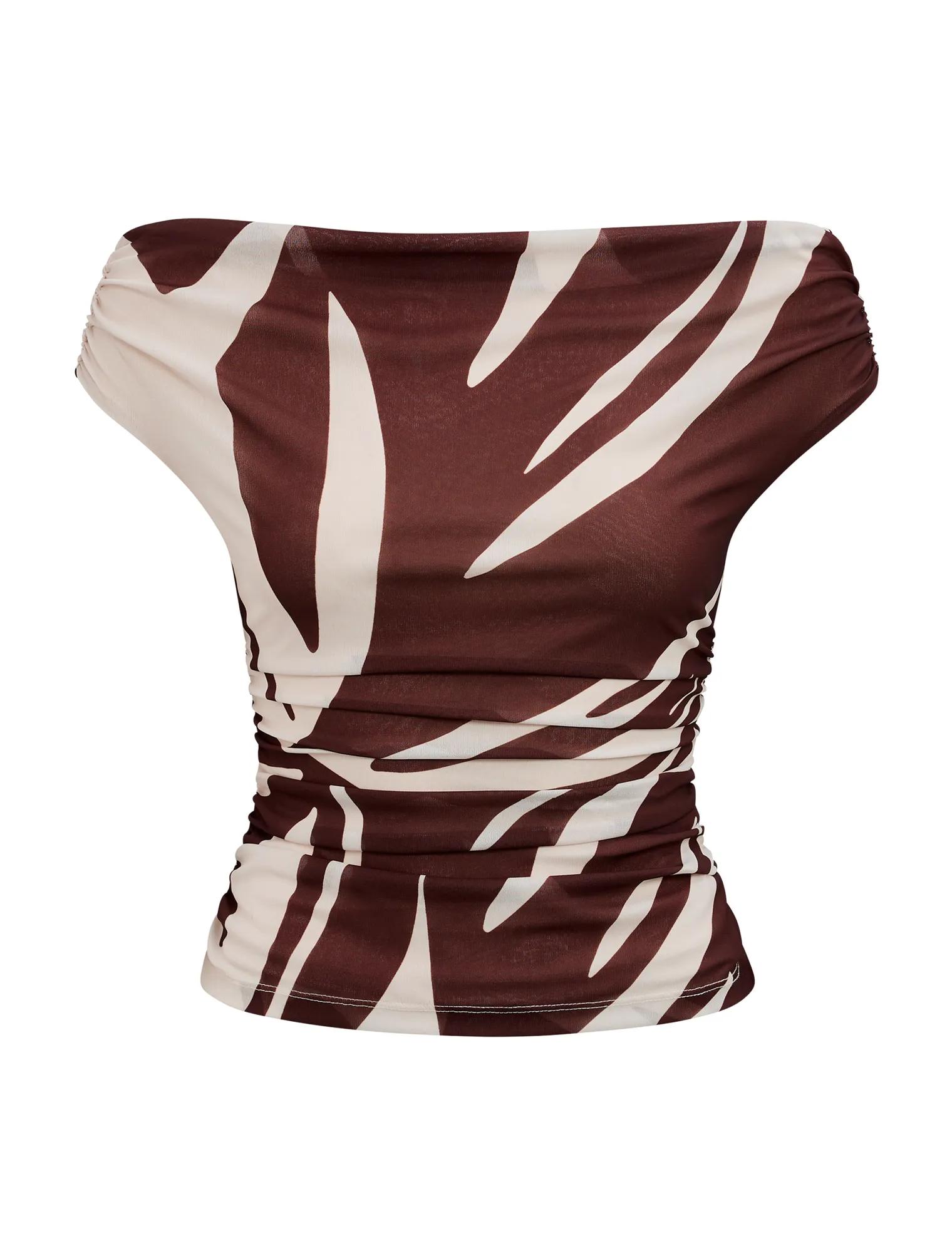 Mimi Petite Off Shoulder Top