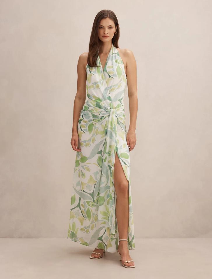 Cartia Wrap Maxi Dress